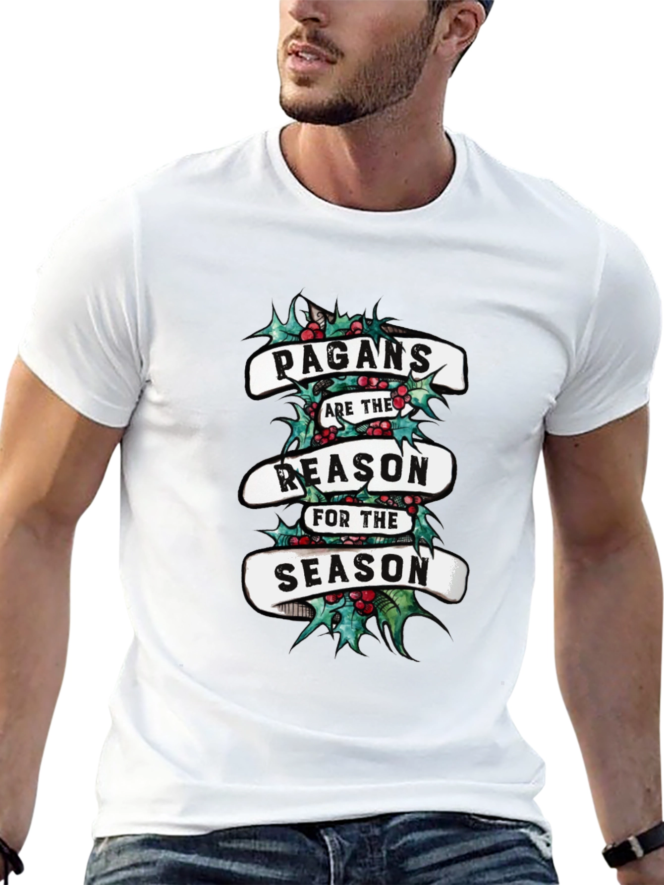 Pagan Christmas T-Shirt - Reason For The Season