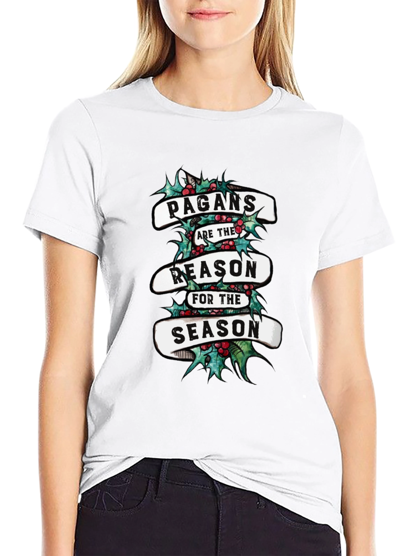 Pagan Christmas T-Shirt - Reason For The Season