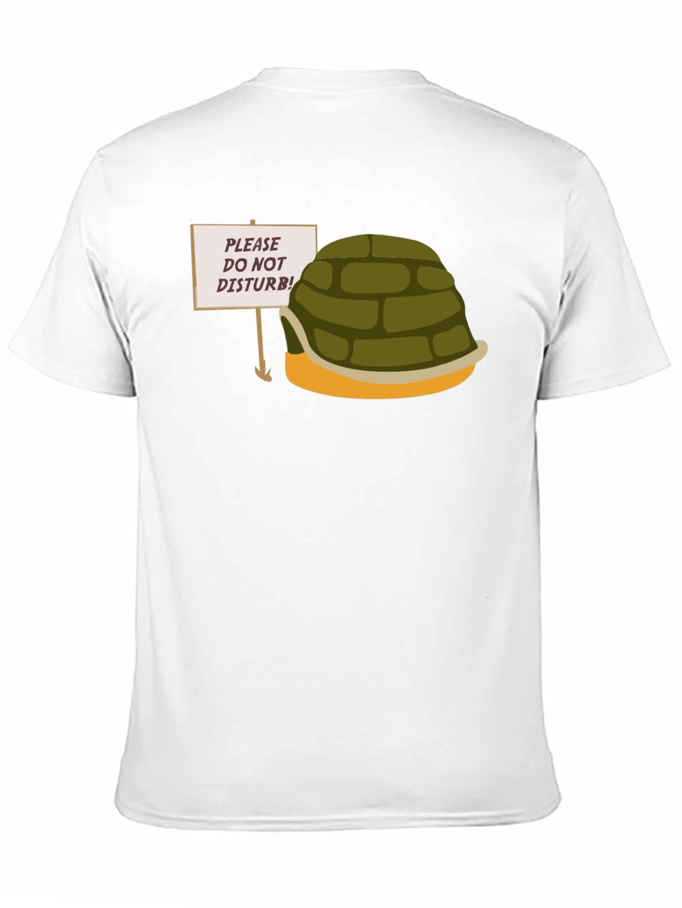 Novelty Turtle Shell Graphic T-Shirt