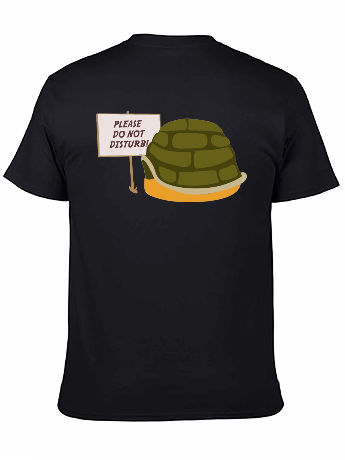 Novelty Turtle Shell Graphic T-Shirt