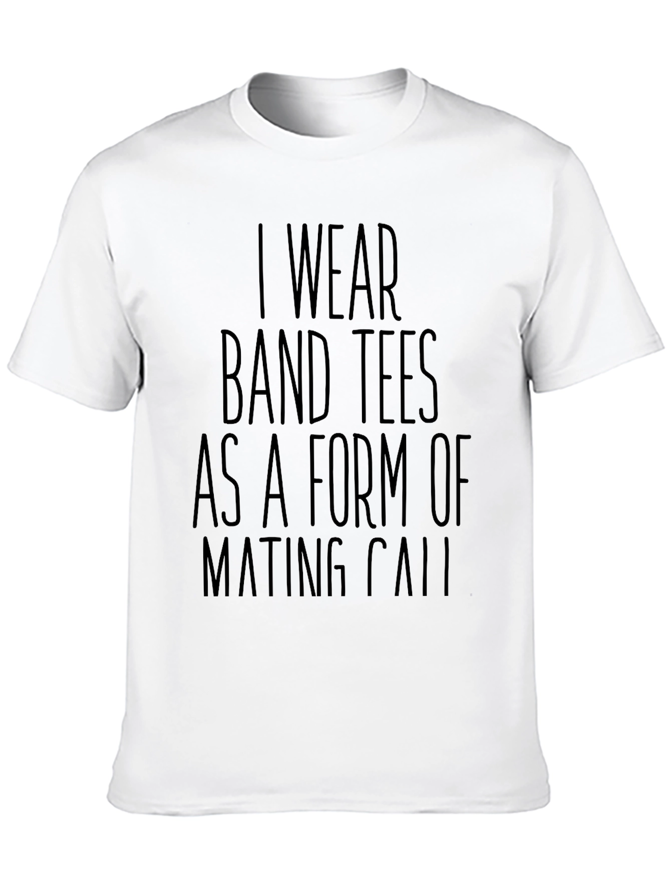 Band Tees Mating Call Graphic T-Shirt