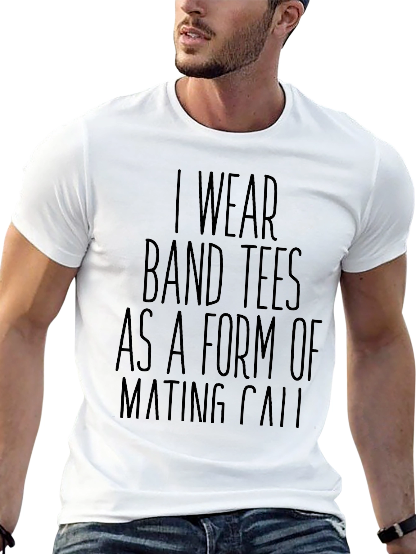 Band Tees Mating Call Graphic T-Shirt