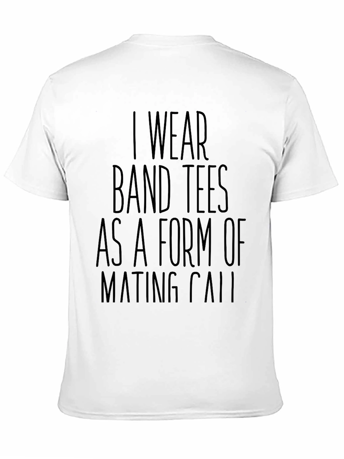 Band Tees Mating Call Graphic T-Shirt