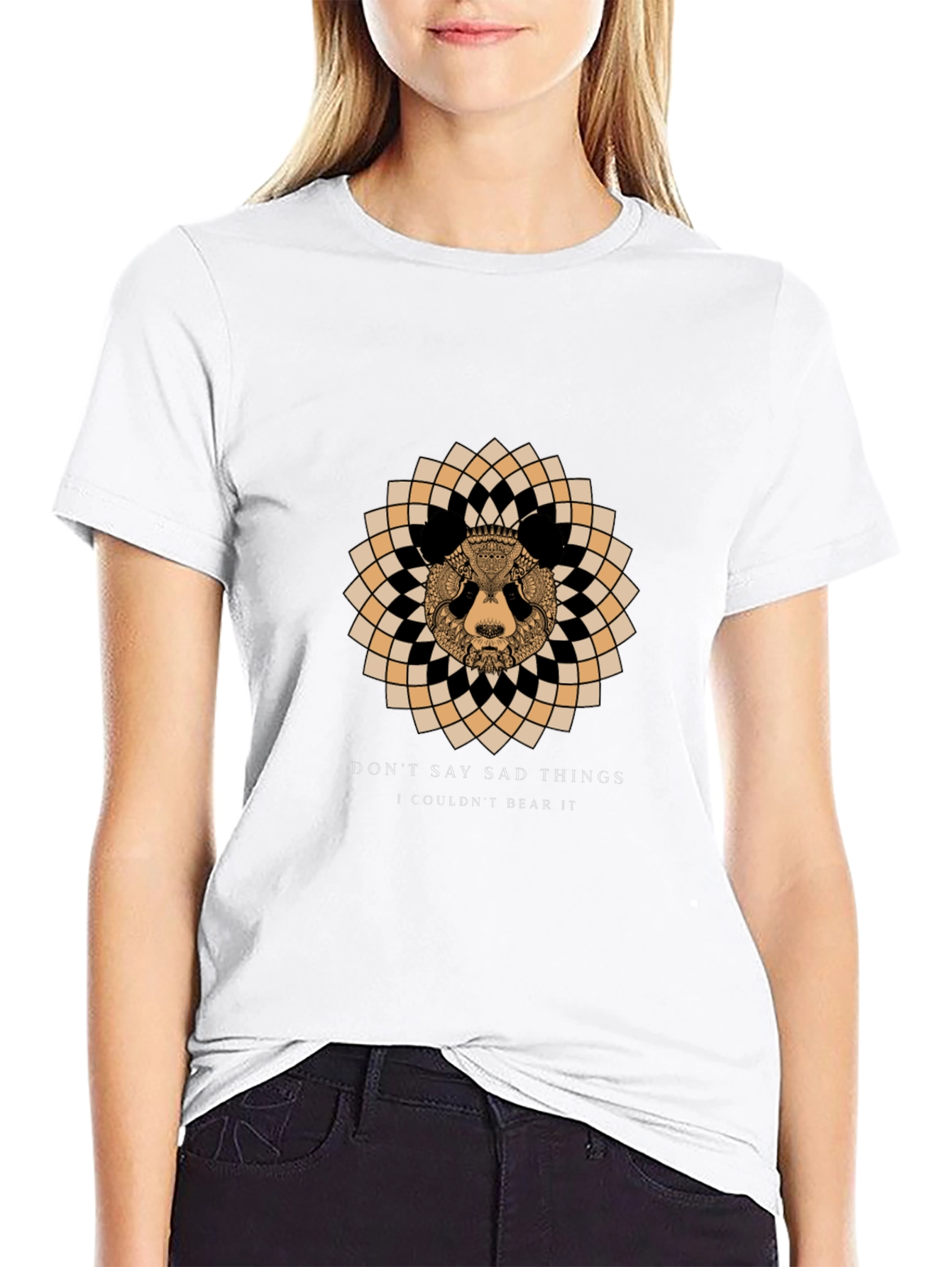Dont Say Sad Things - Bear Graphic Tee