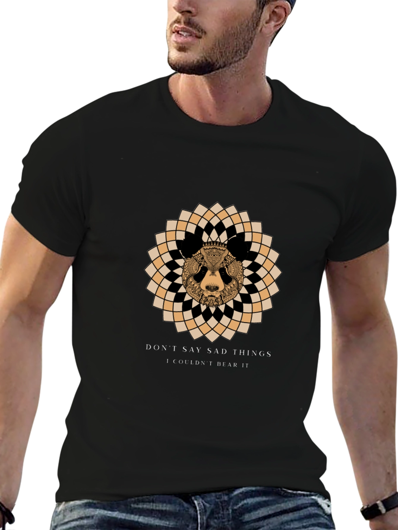 Dont Say Sad Things - Bear Graphic Tee