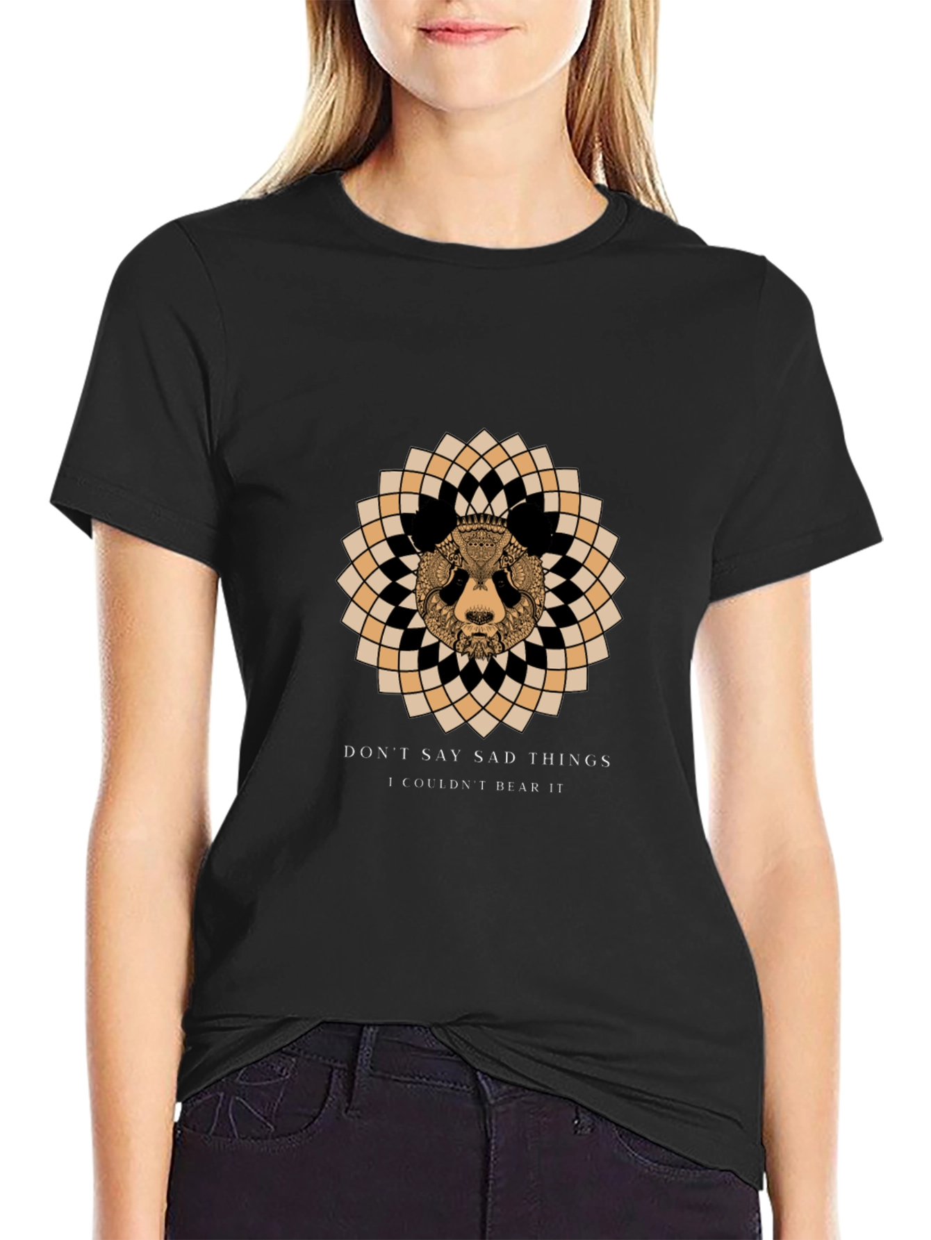 Dont Say Sad Things - Bear Graphic Tee