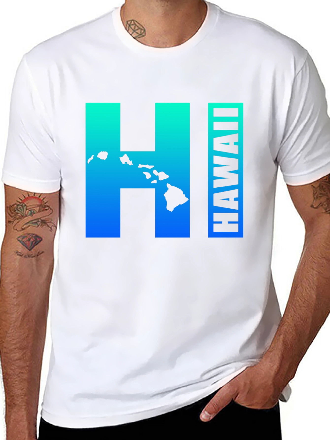 Hawaii Graphic T-Shirt - Island State Pride