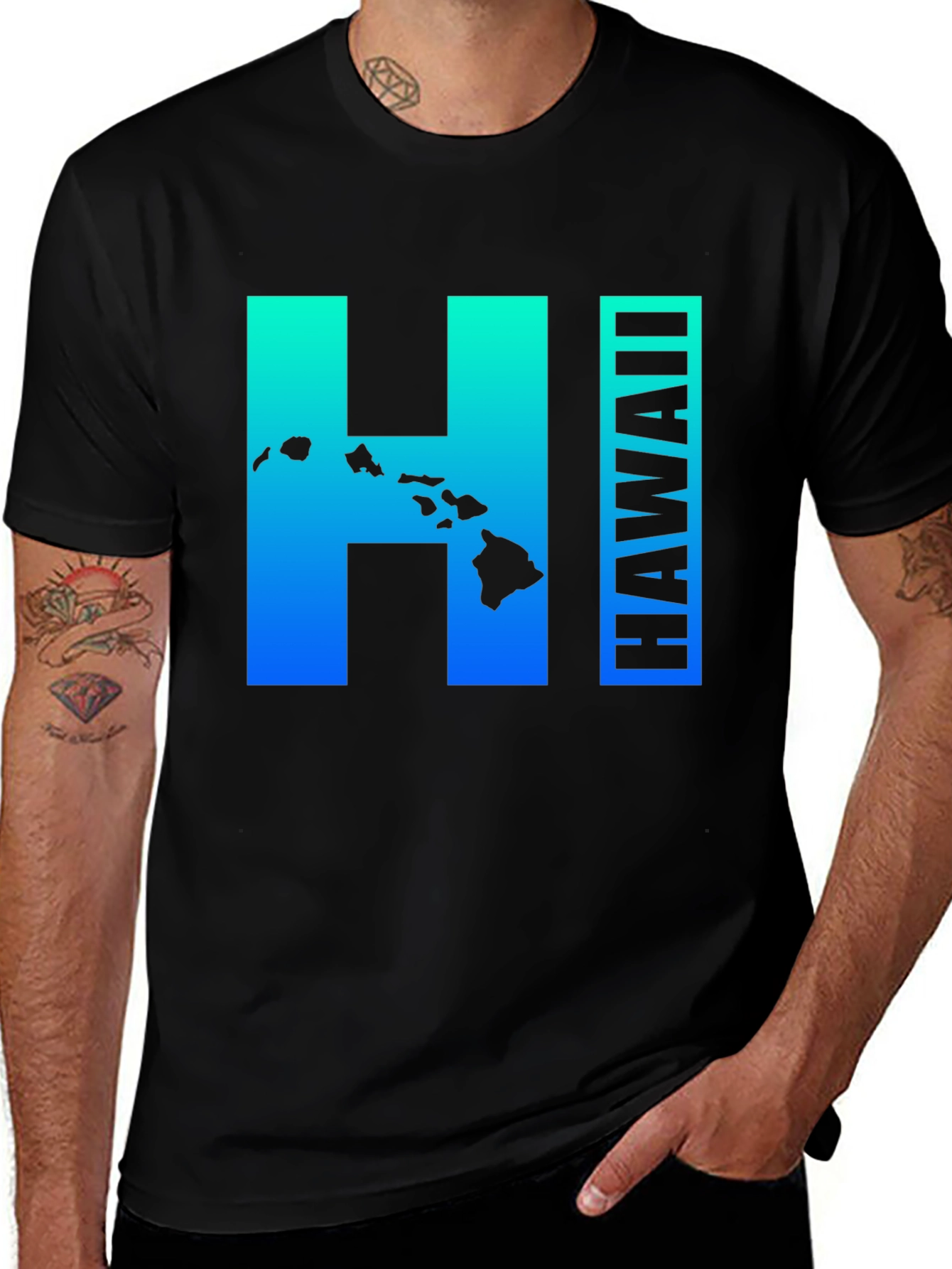 Hawaii Graphic T-Shirt - Island State Pride
