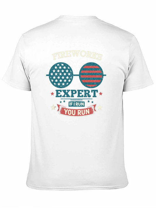 Fireworks Expert Graphic T-Shirt
