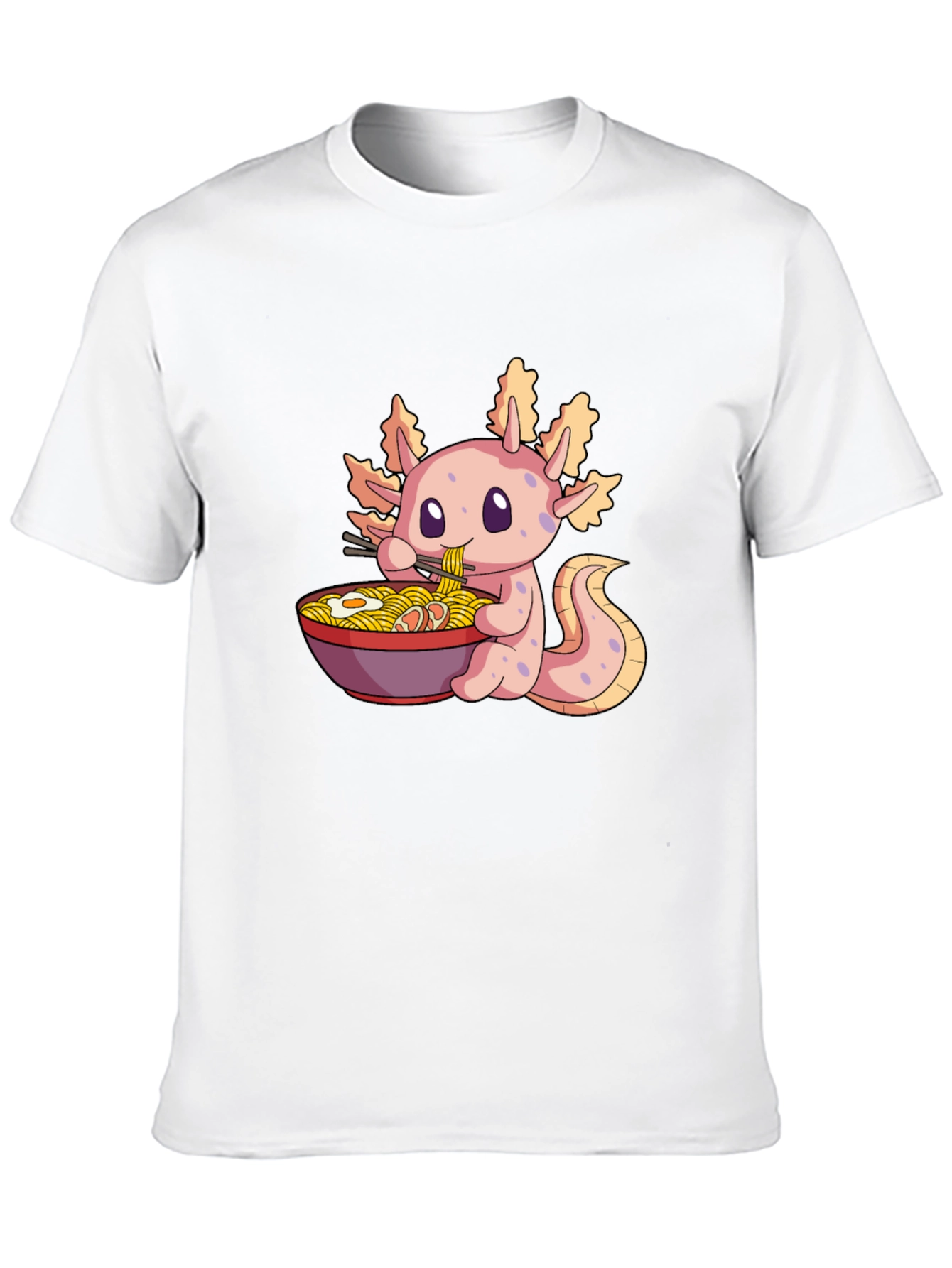 Axolotl Ramen T-Shirt - Cute & Unique Tee