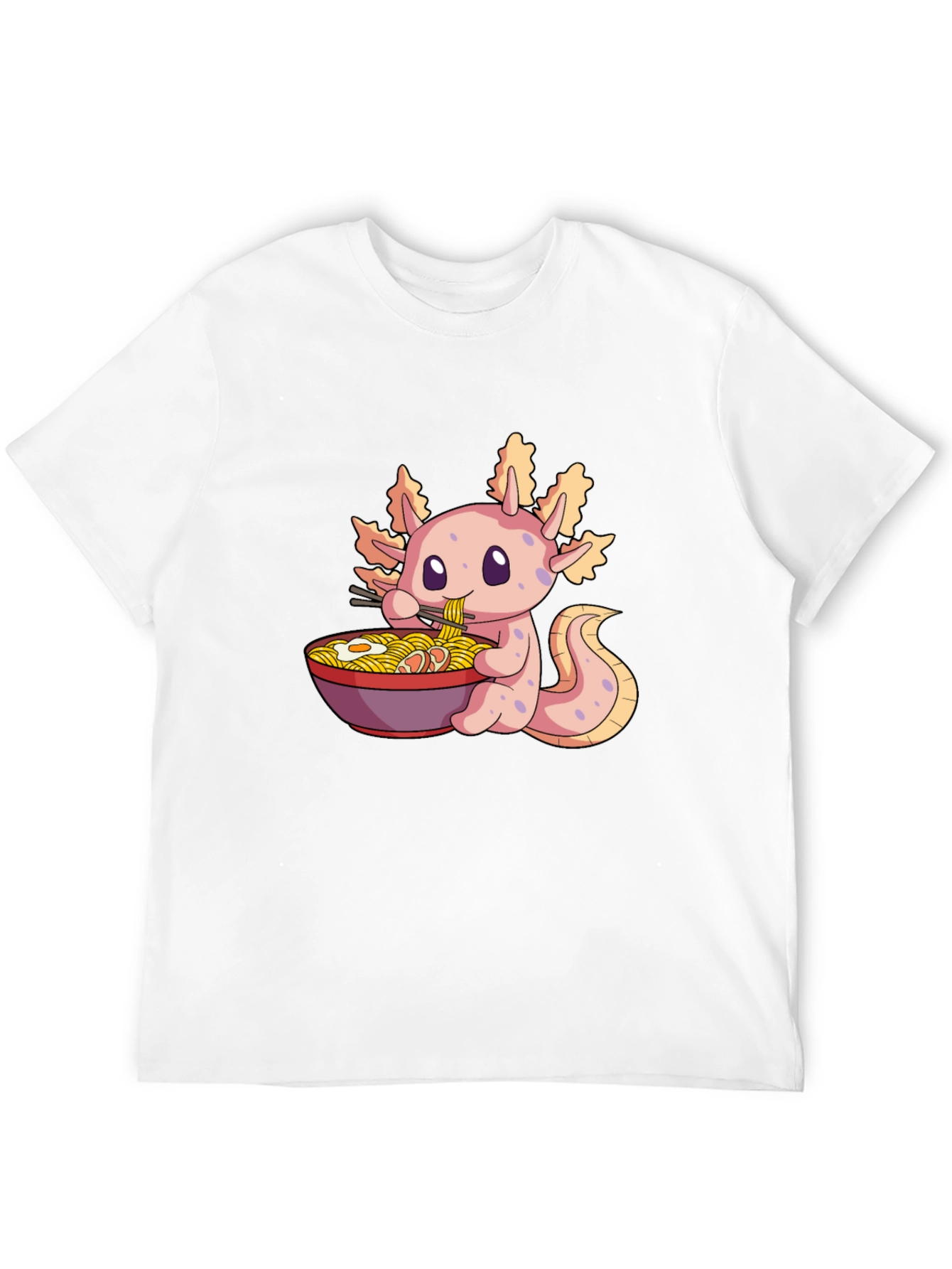 Axolotl Ramen T-Shirt - Cute & Unique Tee