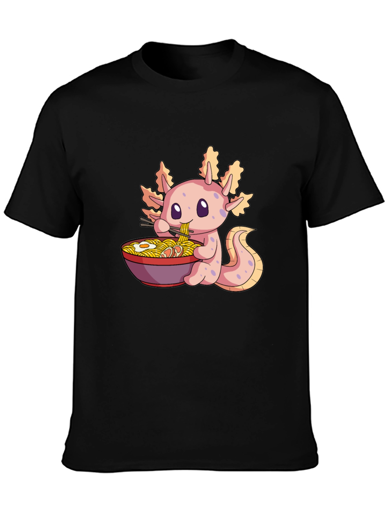 Axolotl Ramen T-Shirt - Cute & Unique Tee