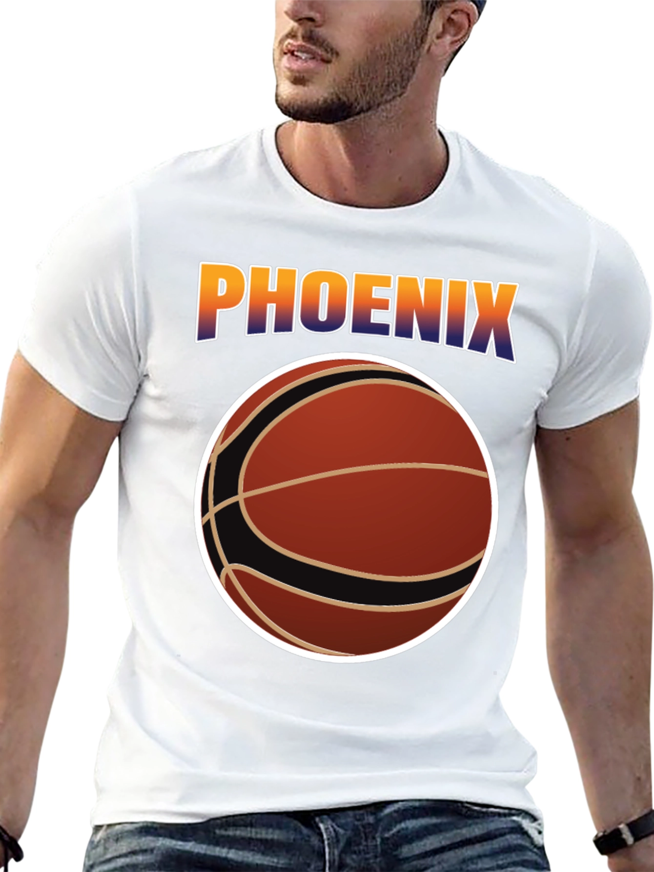 Phoenix Basketball T-Shirt - Sports Fan Apparel