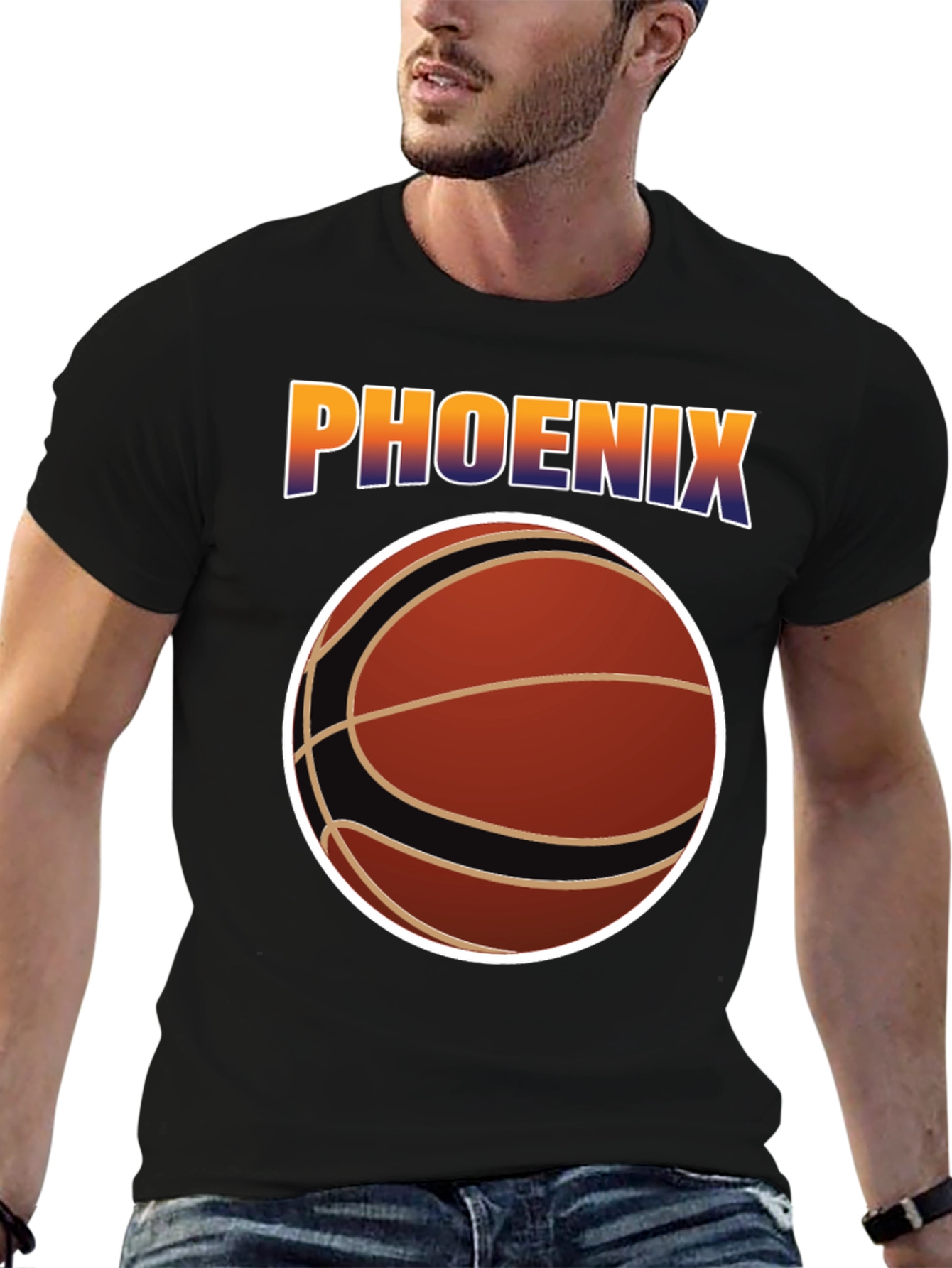 Phoenix Basketball T-Shirt - Sports Fan Apparel