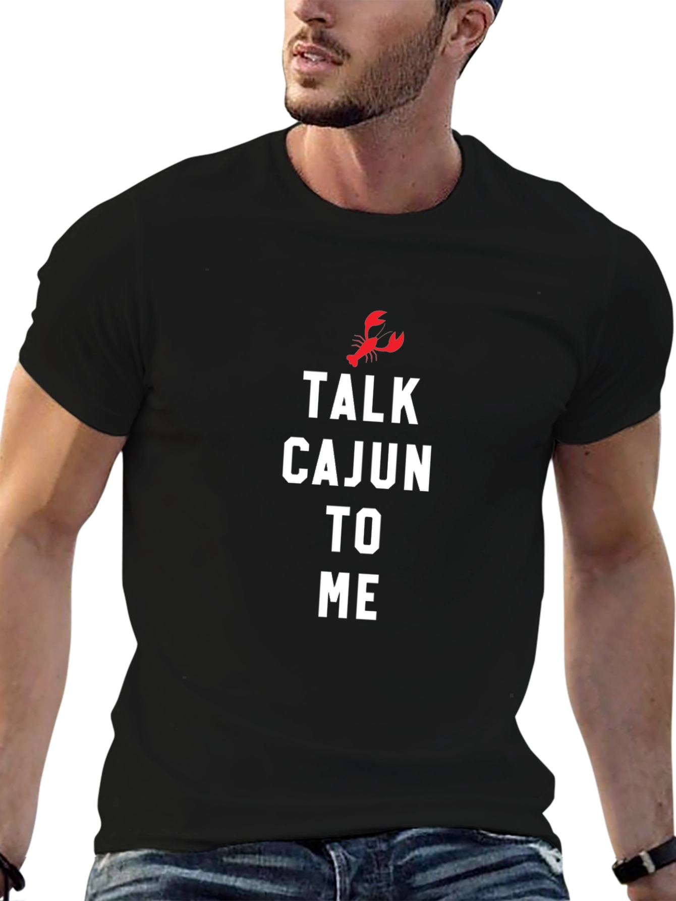 Talk Cajun To Me T-Shirt - Black