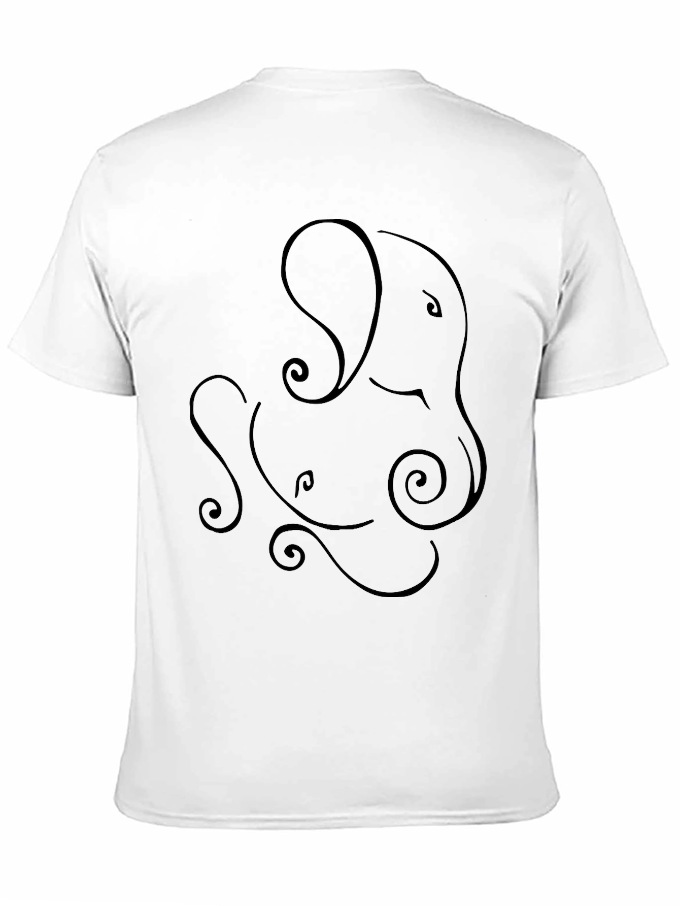 Ganesha Graphic Tee - Unique Line Art Design