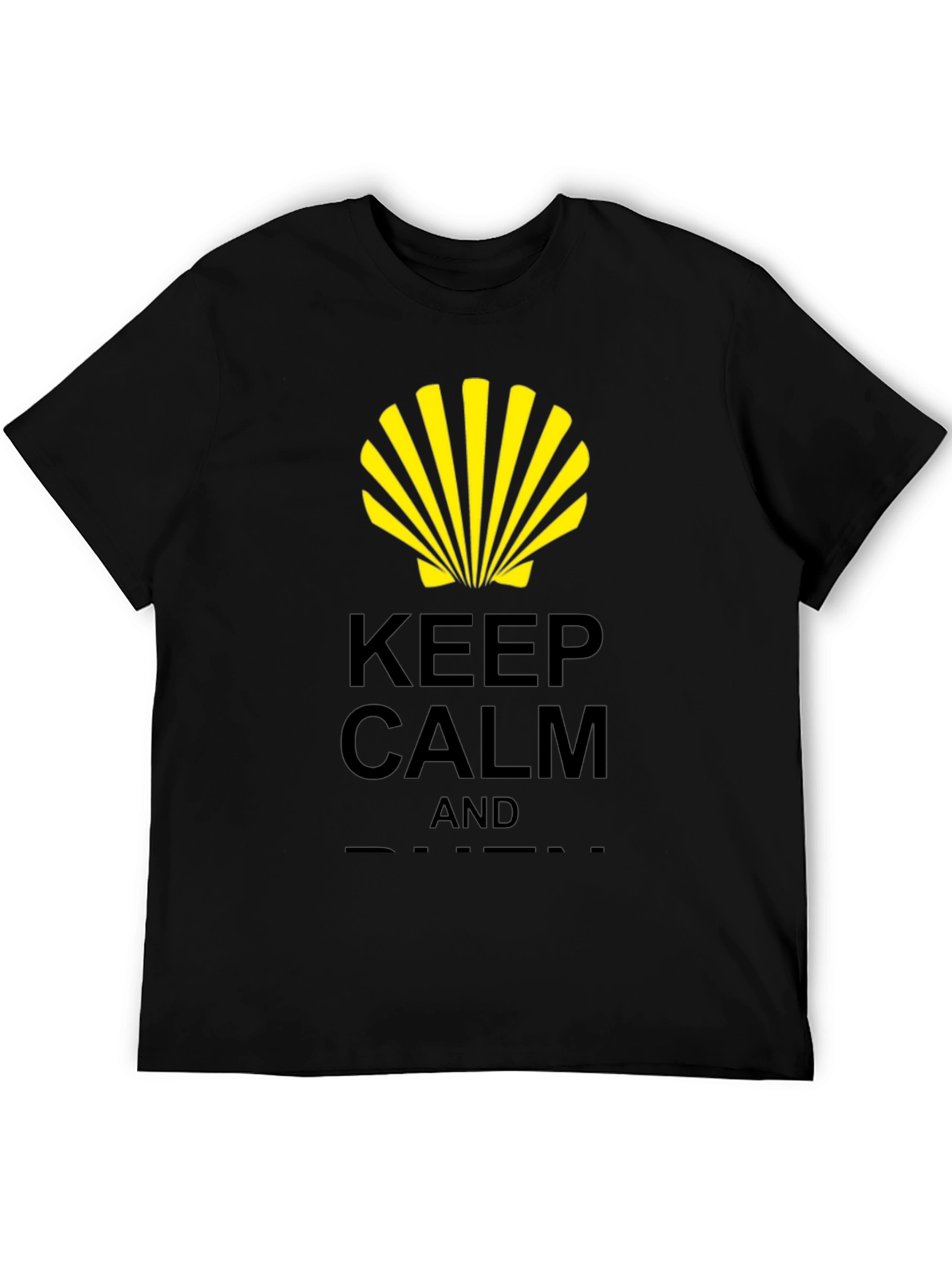 Keep Calm Shell Graphic T-Shirt