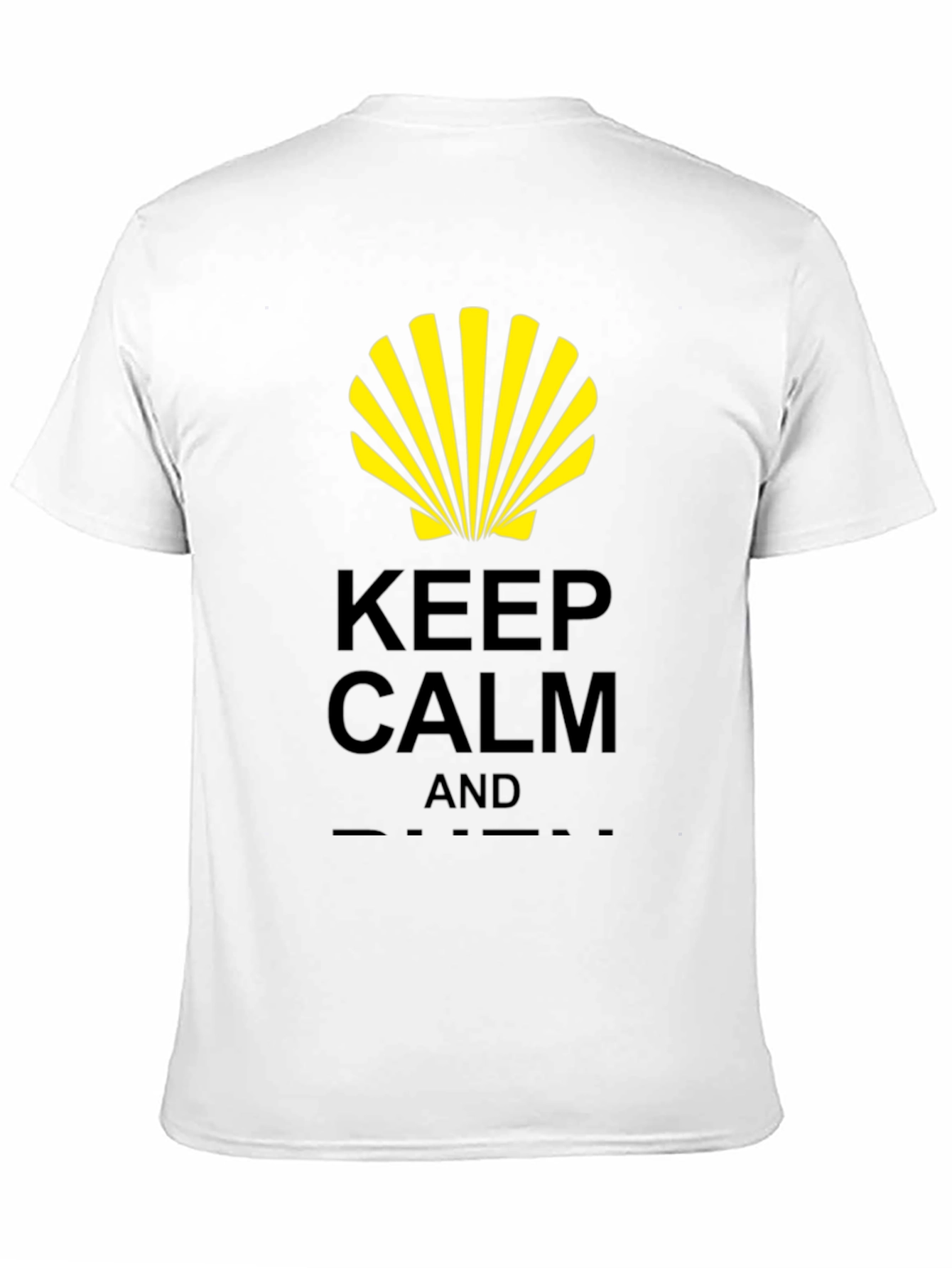 Keep Calm Shell Graphic T-Shirt