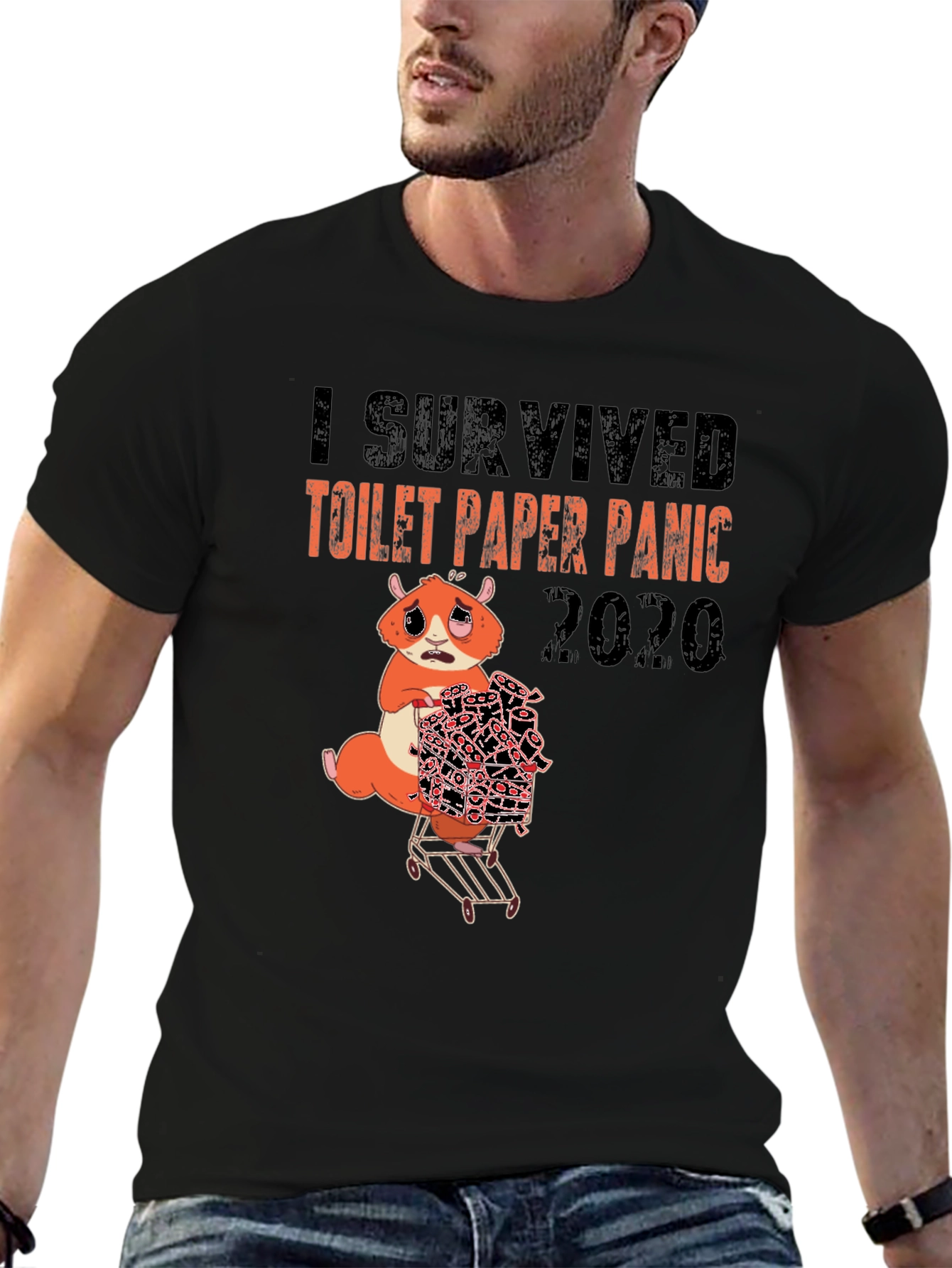 I Survived Toilet Paper Panic 2020 T-Shirt