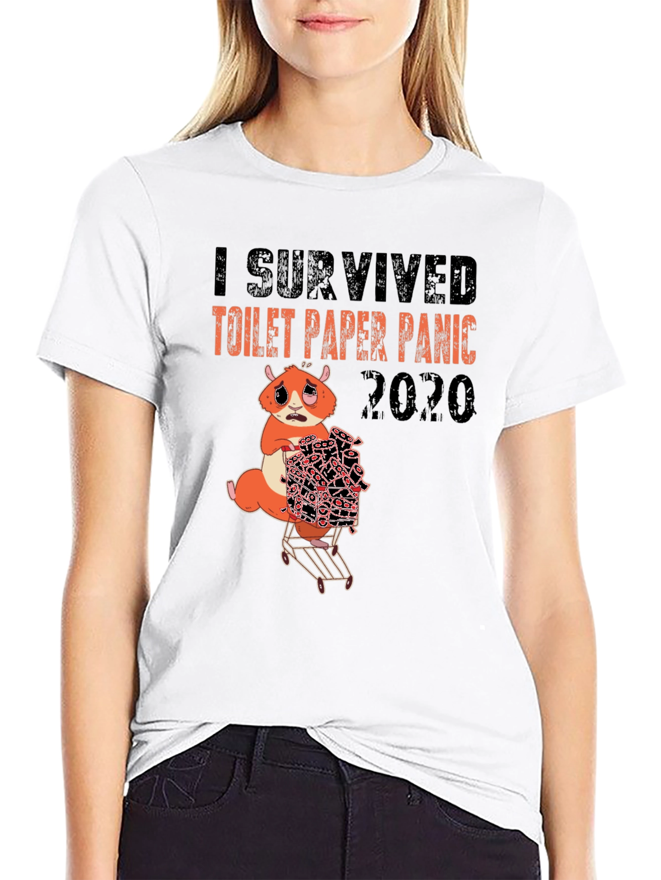 I Survived Toilet Paper Panic 2020 T-Shirt