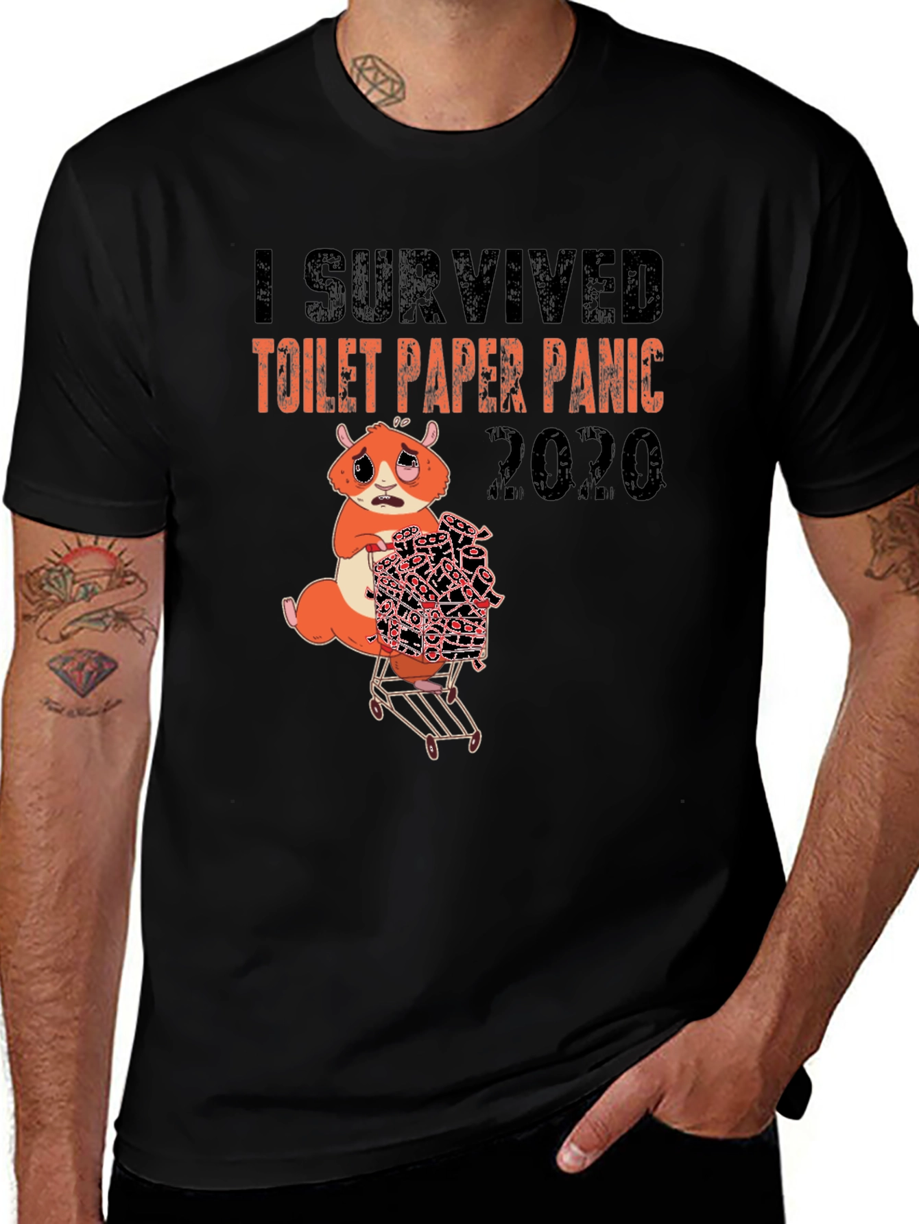 I Survived Toilet Paper Panic 2020 T-Shirt