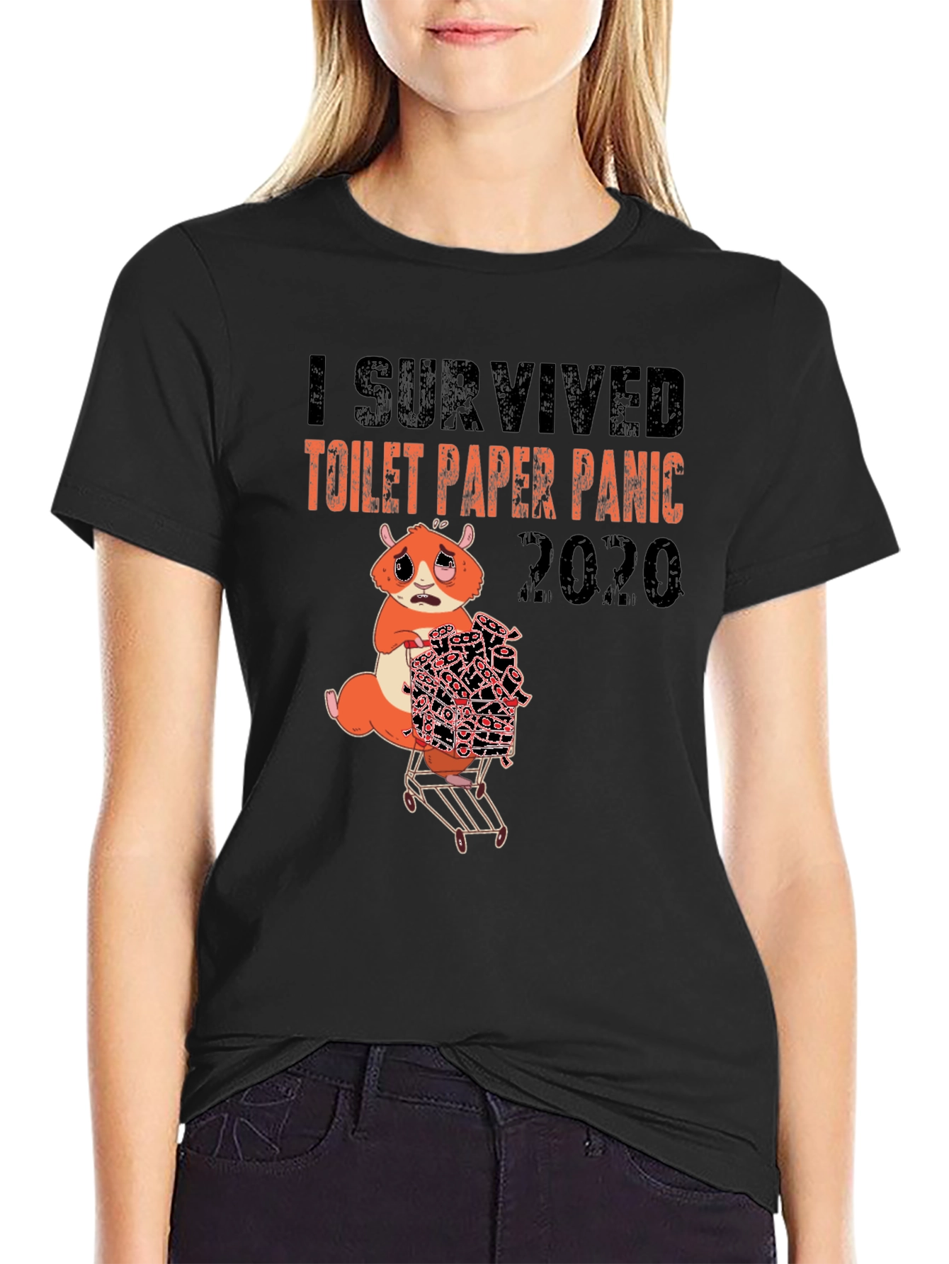 I Survived Toilet Paper Panic 2020 T-Shirt