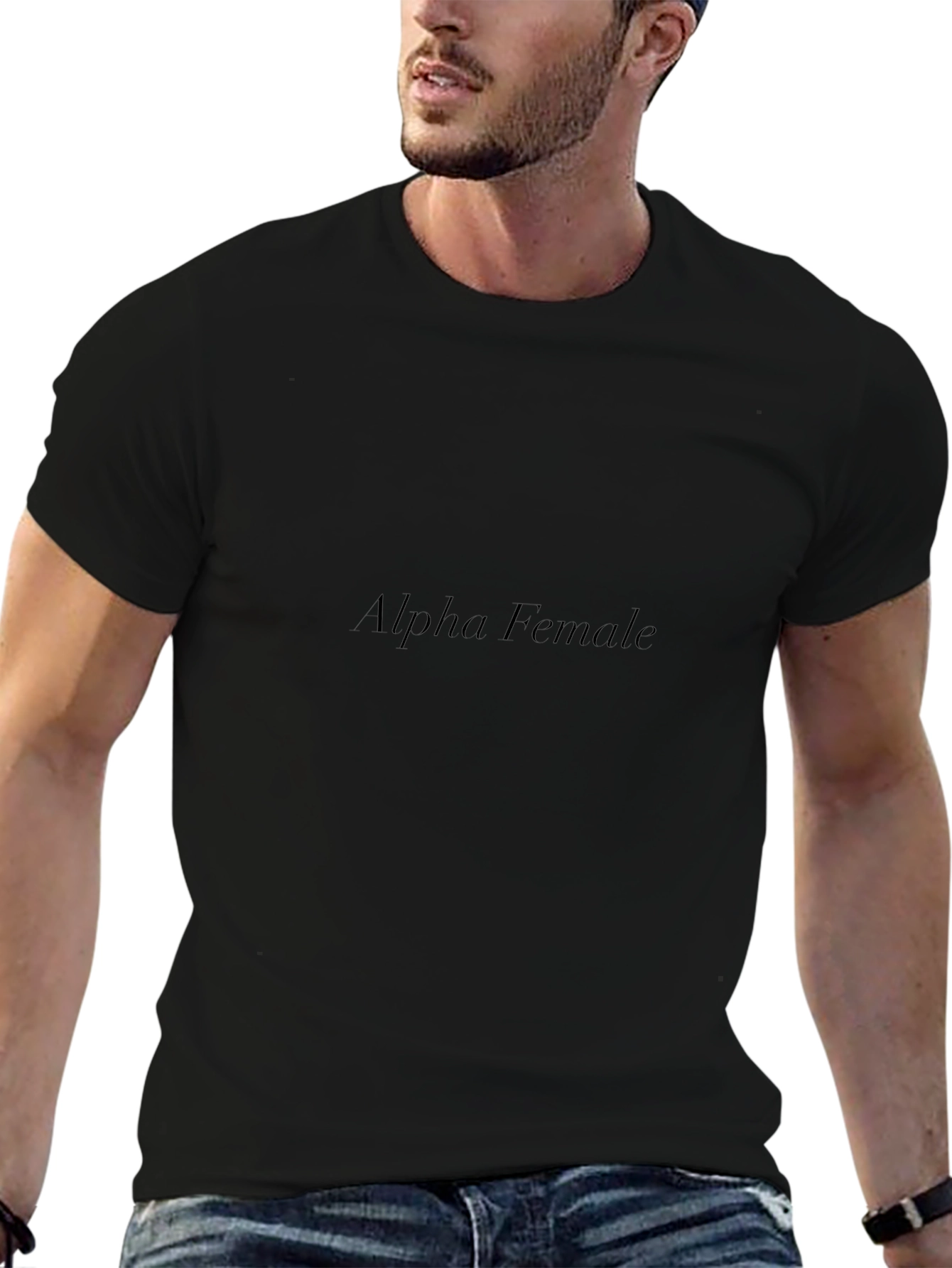 Alpha Female Black Tee