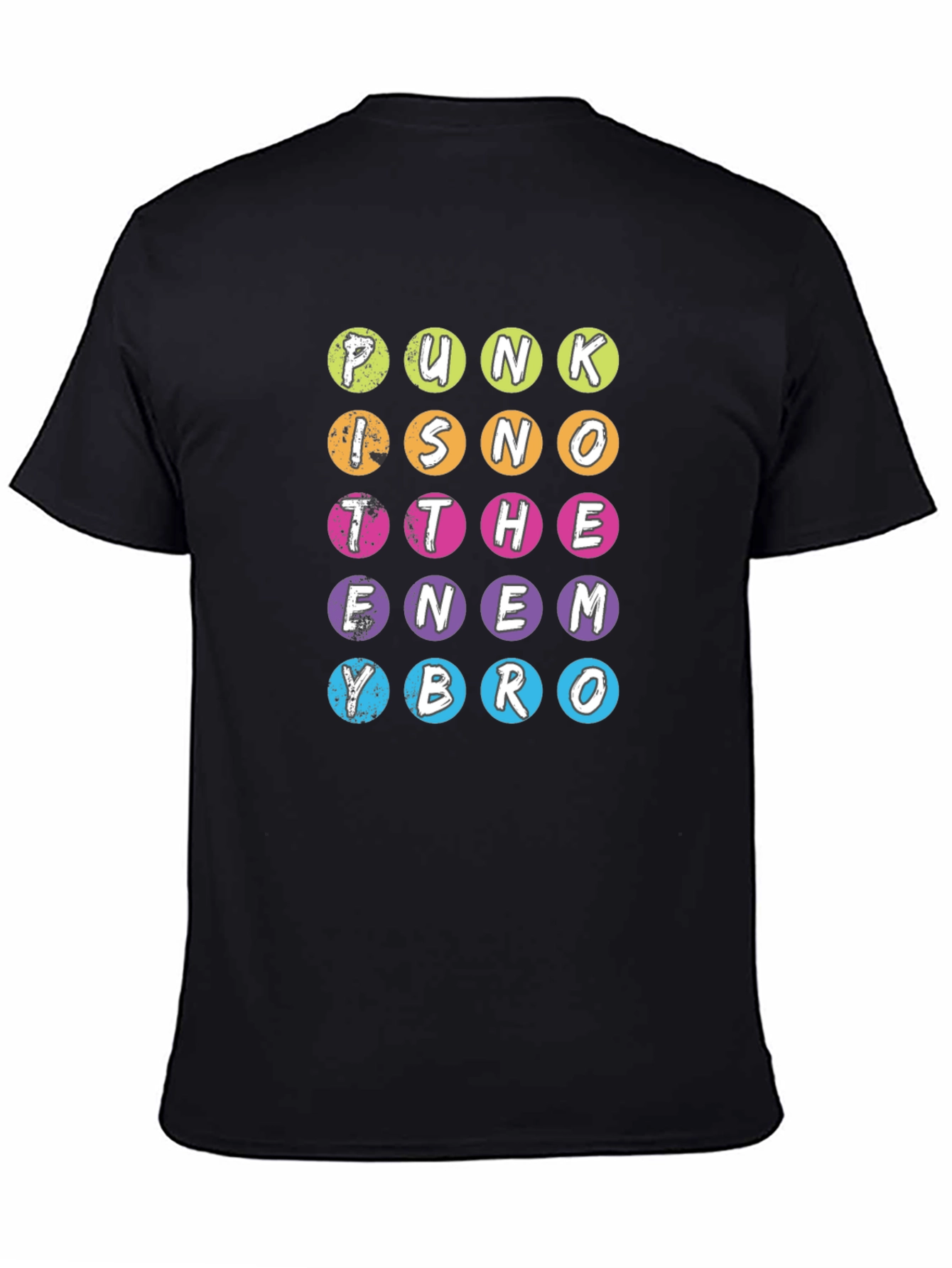Punk Is Not The Enemy Bro Graphic Tee