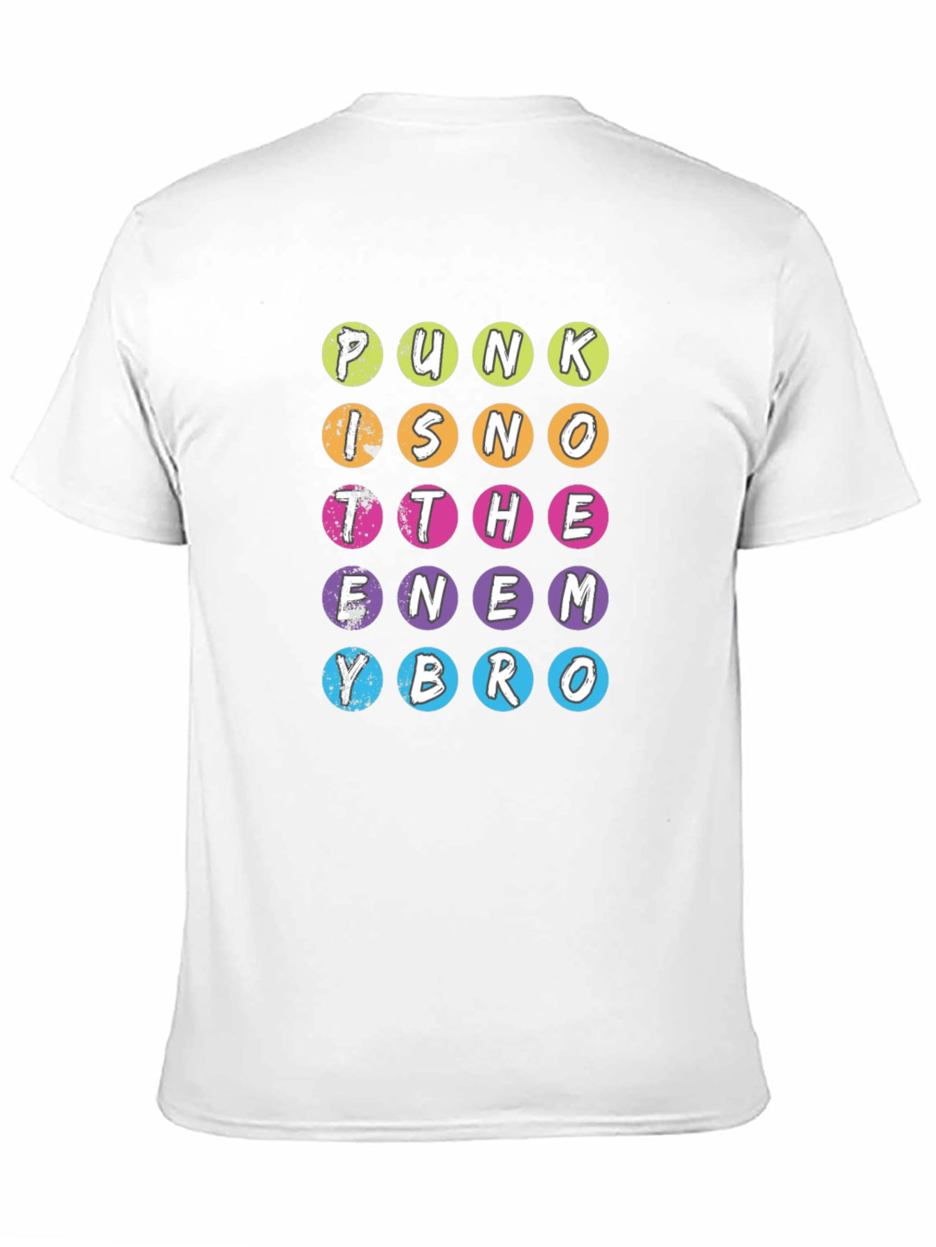 Punk Is Not The Enemy Bro Graphic Tee