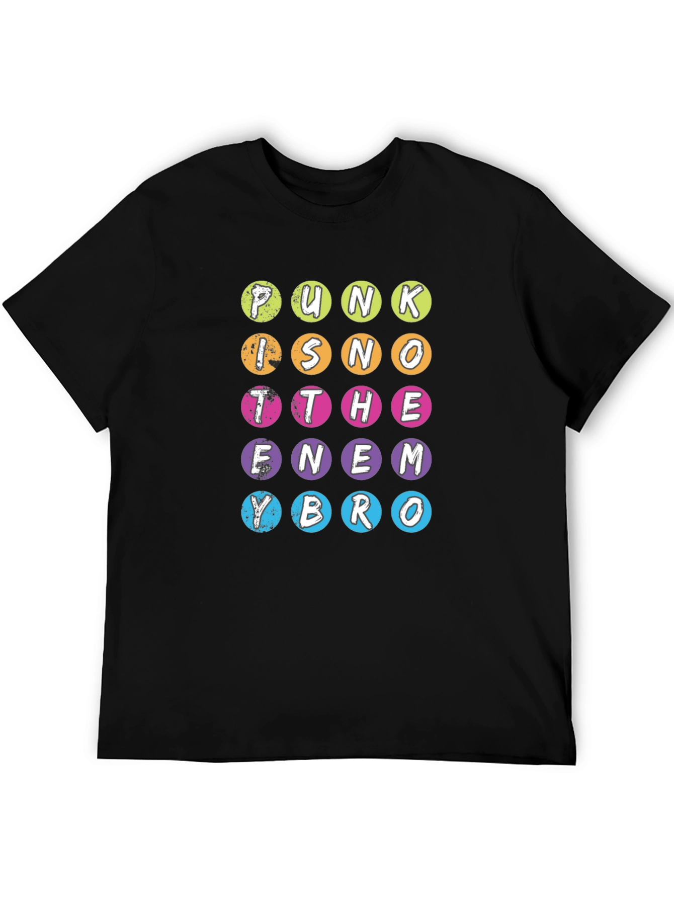 Punk Is Not The Enemy Bro Graphic Tee