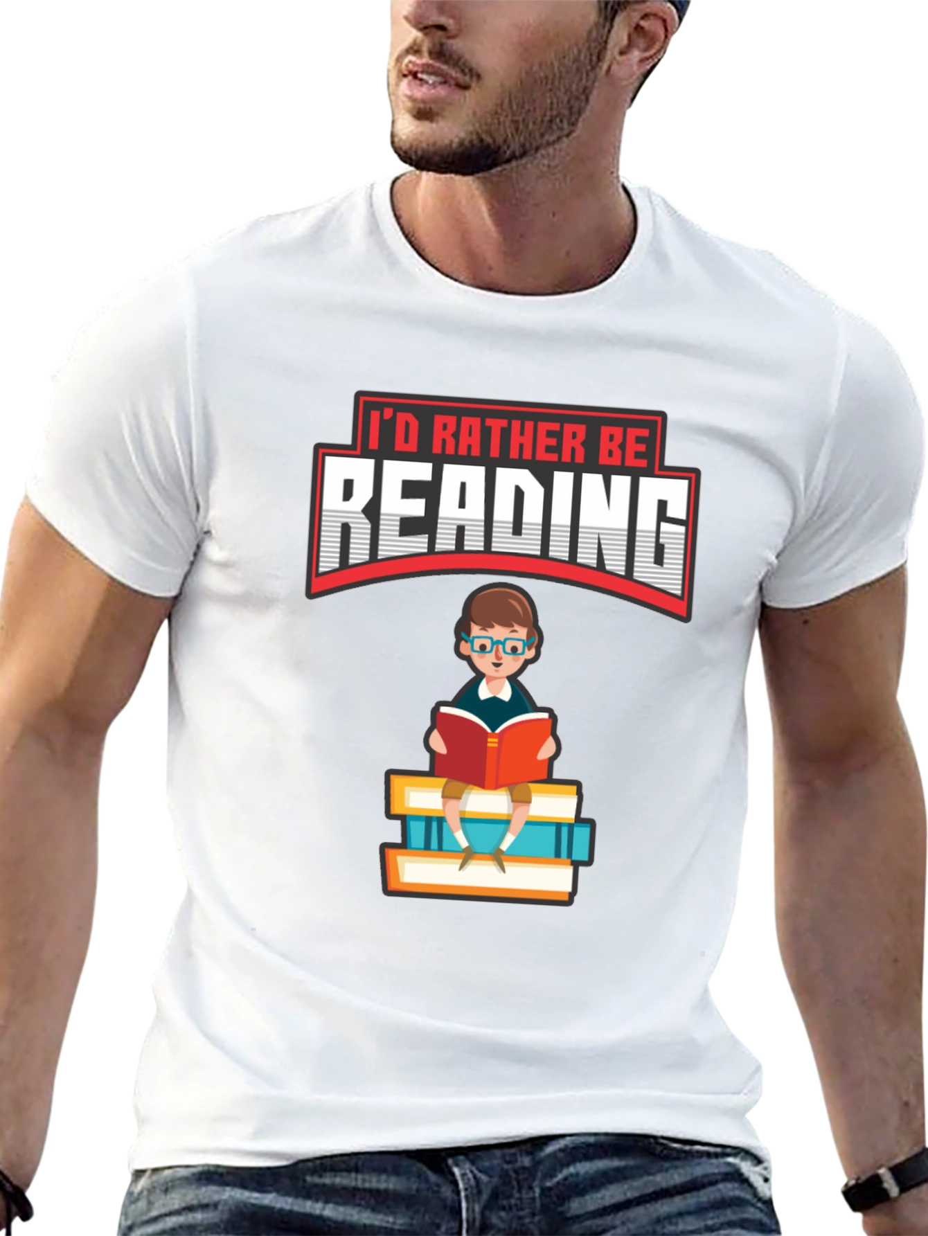 Id Rather Be Reading T-Shirt