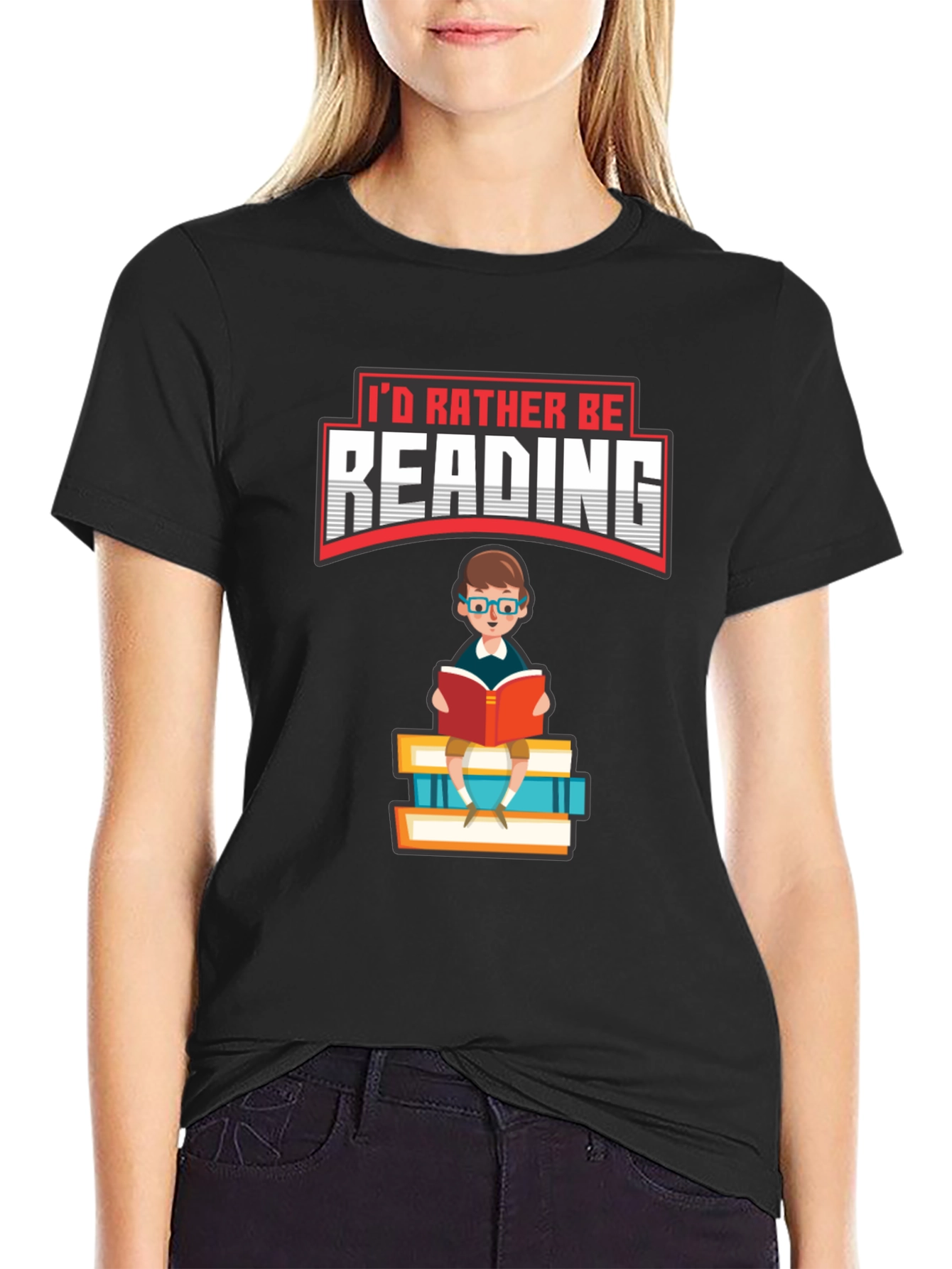 Id Rather Be Reading T-Shirt