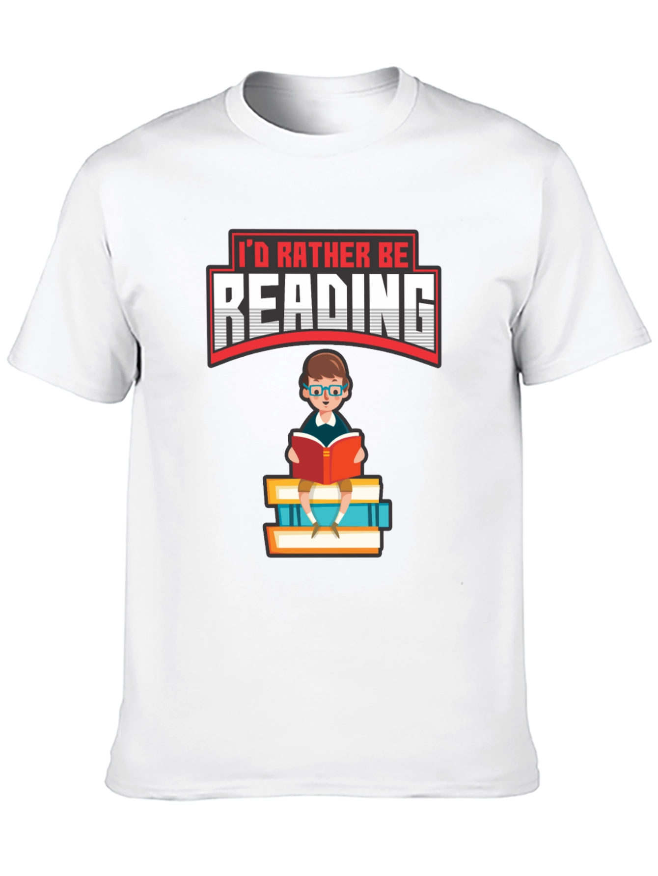 Id Rather Be Reading T-Shirt