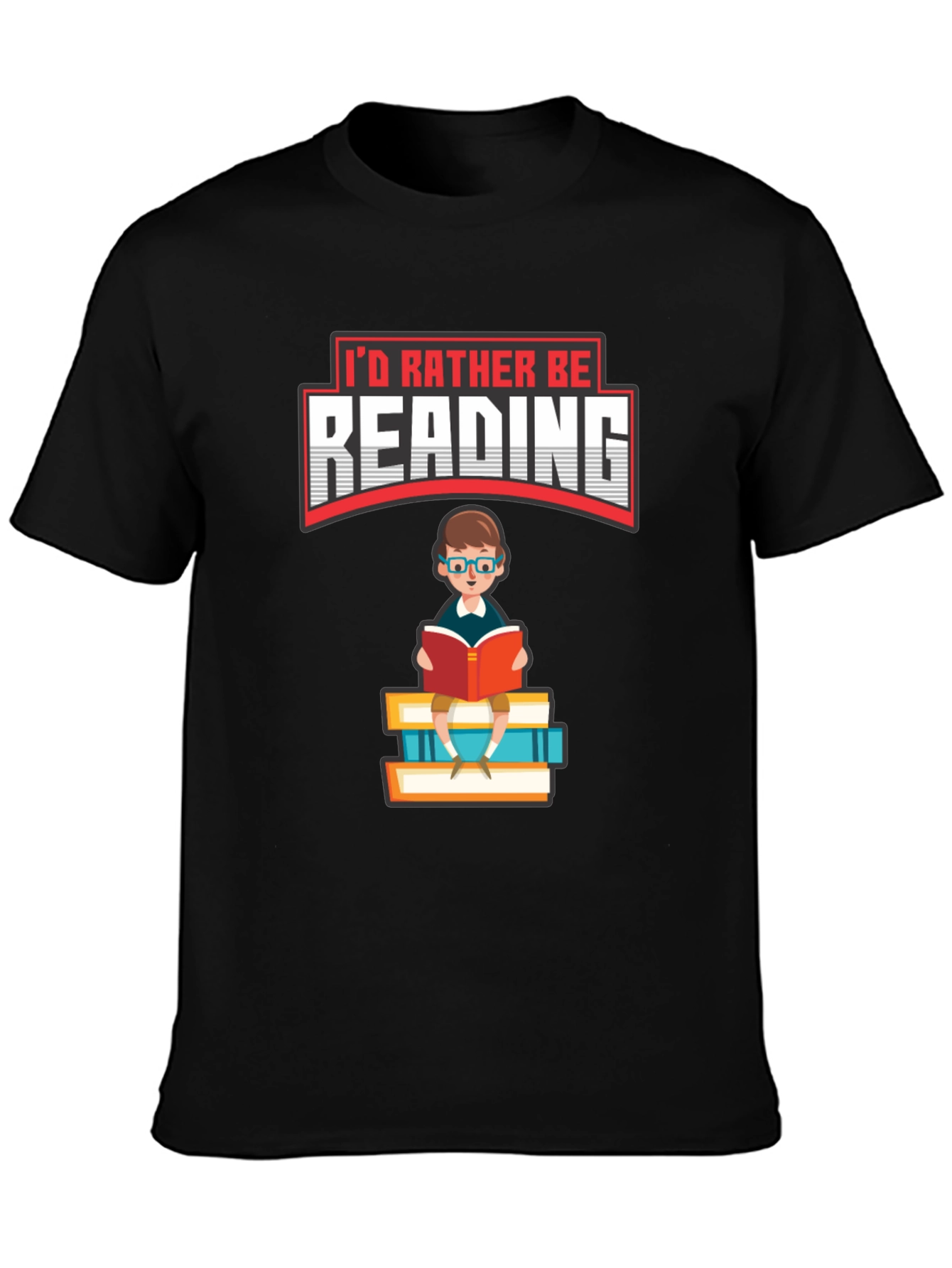 Id Rather Be Reading T-Shirt