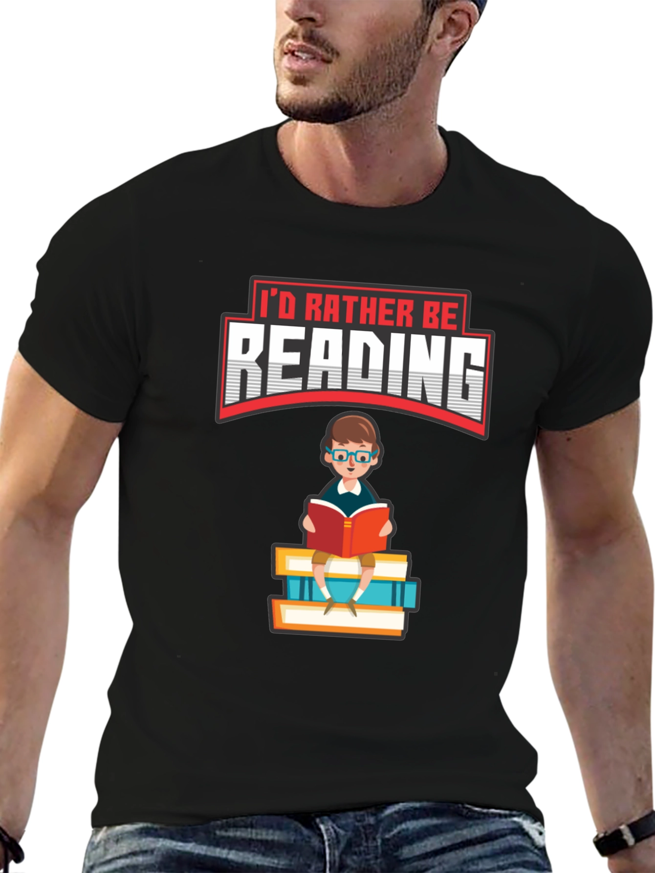 Id Rather Be Reading T-Shirt