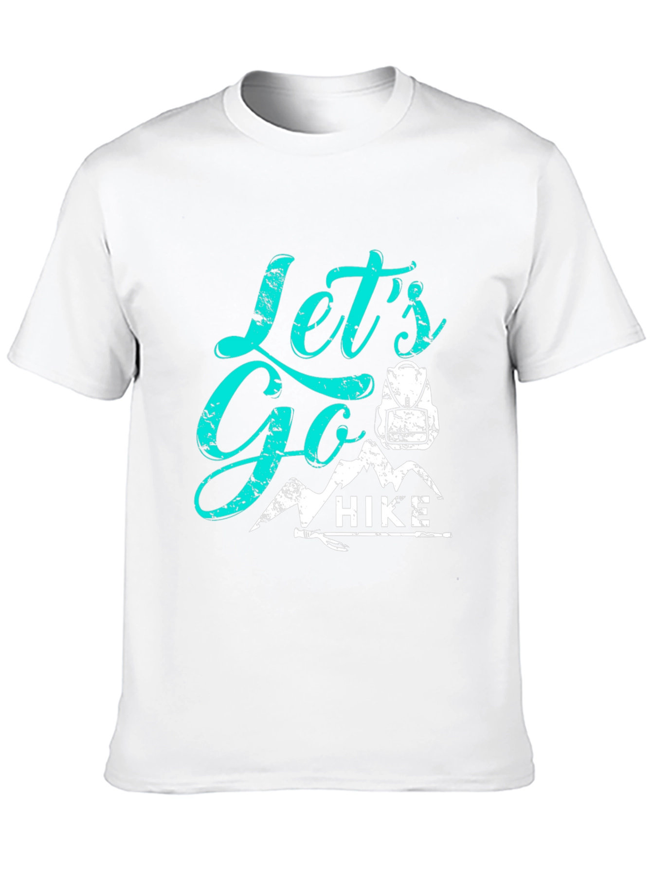 Lets Go Hike Graphic Tee - Adventure Awaits!