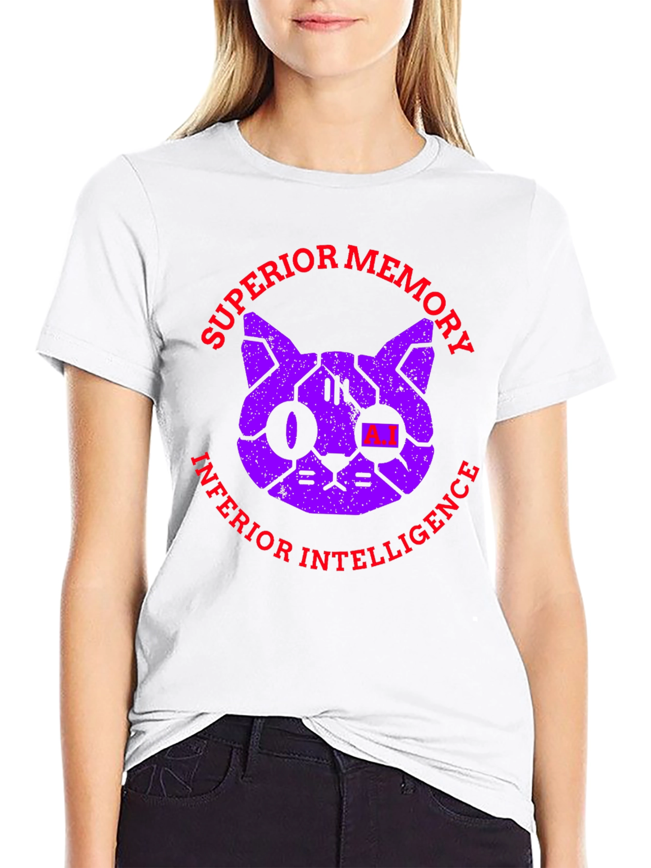 Superior Memory Inferior Intelligence Graphic T-Shirt