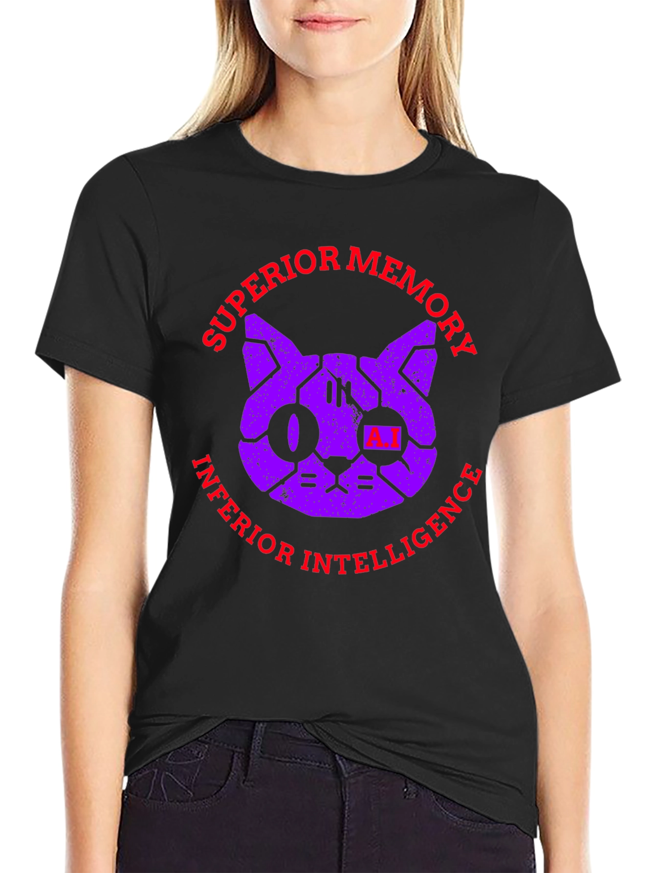 Superior Memory Inferior Intelligence Graphic T-Shirt
