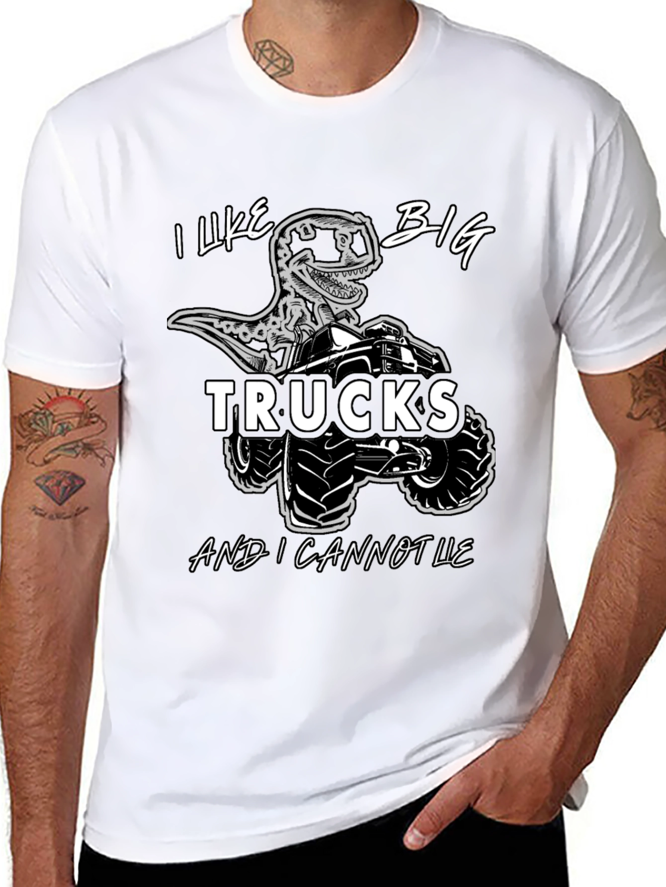 I Like Big Trucks and I Cannot Lie T-Shirt