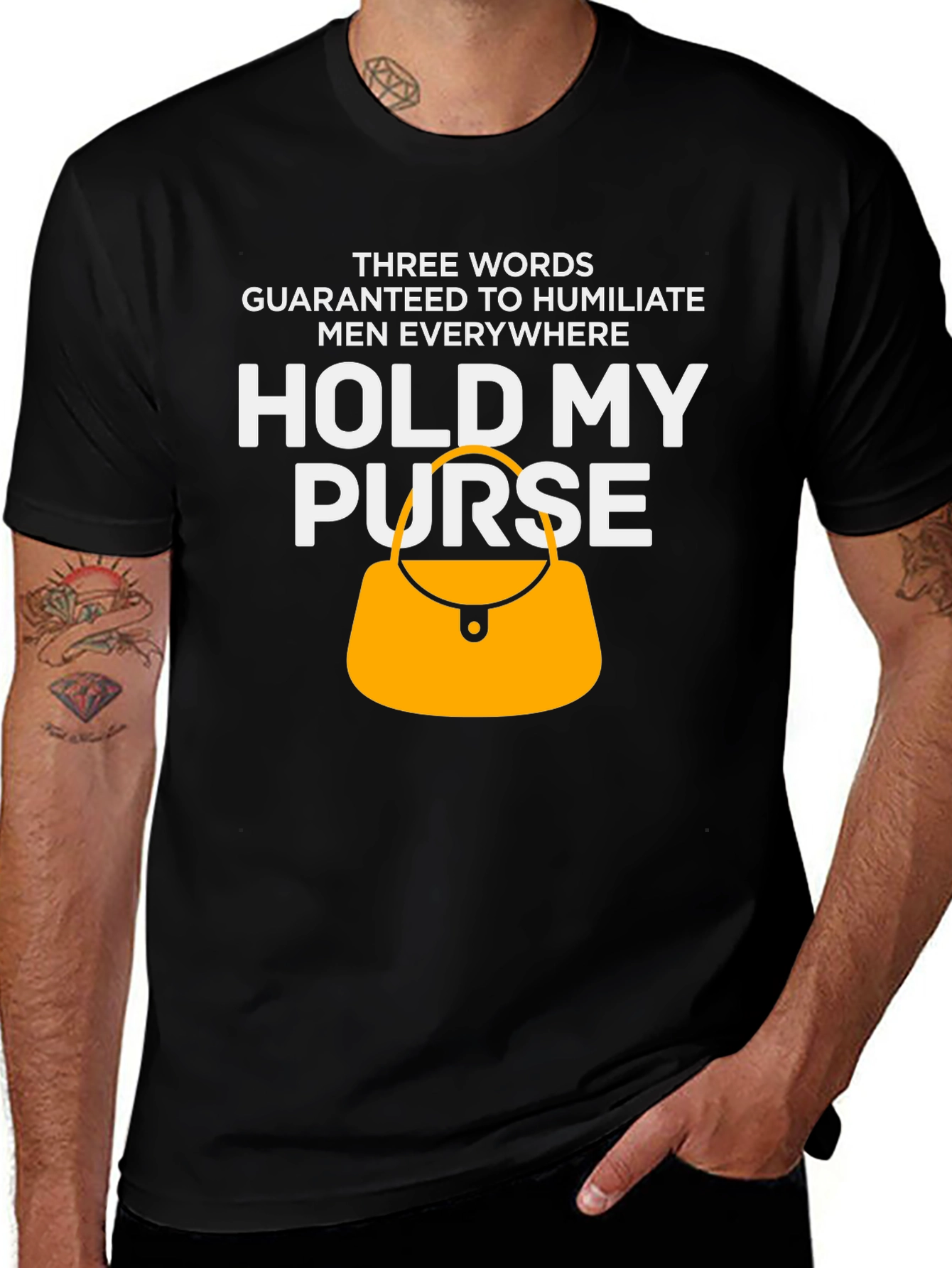 Hold My Purse Funny T-Shirt