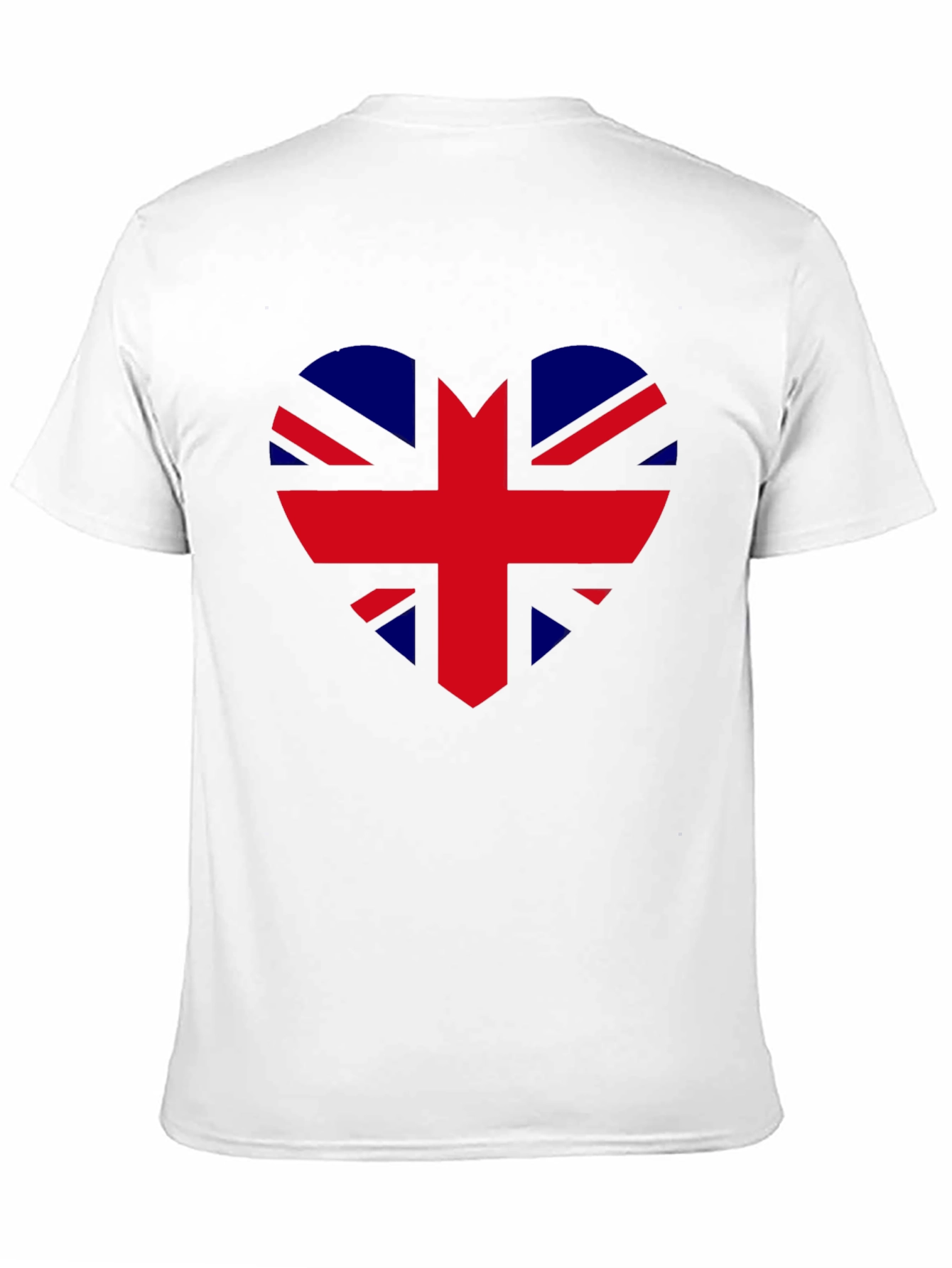 Union Jack Heart Graphic Tee - Black
