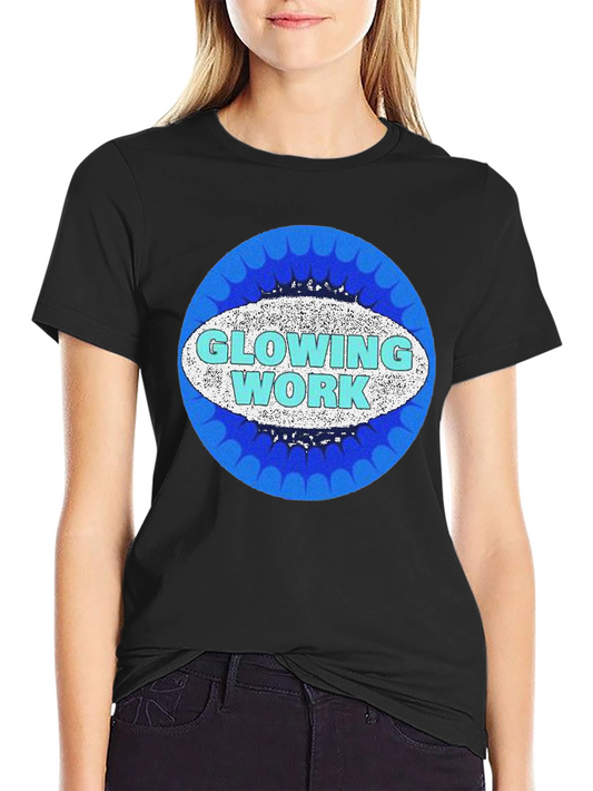 Glowing Work Crew Neck T-Shirt