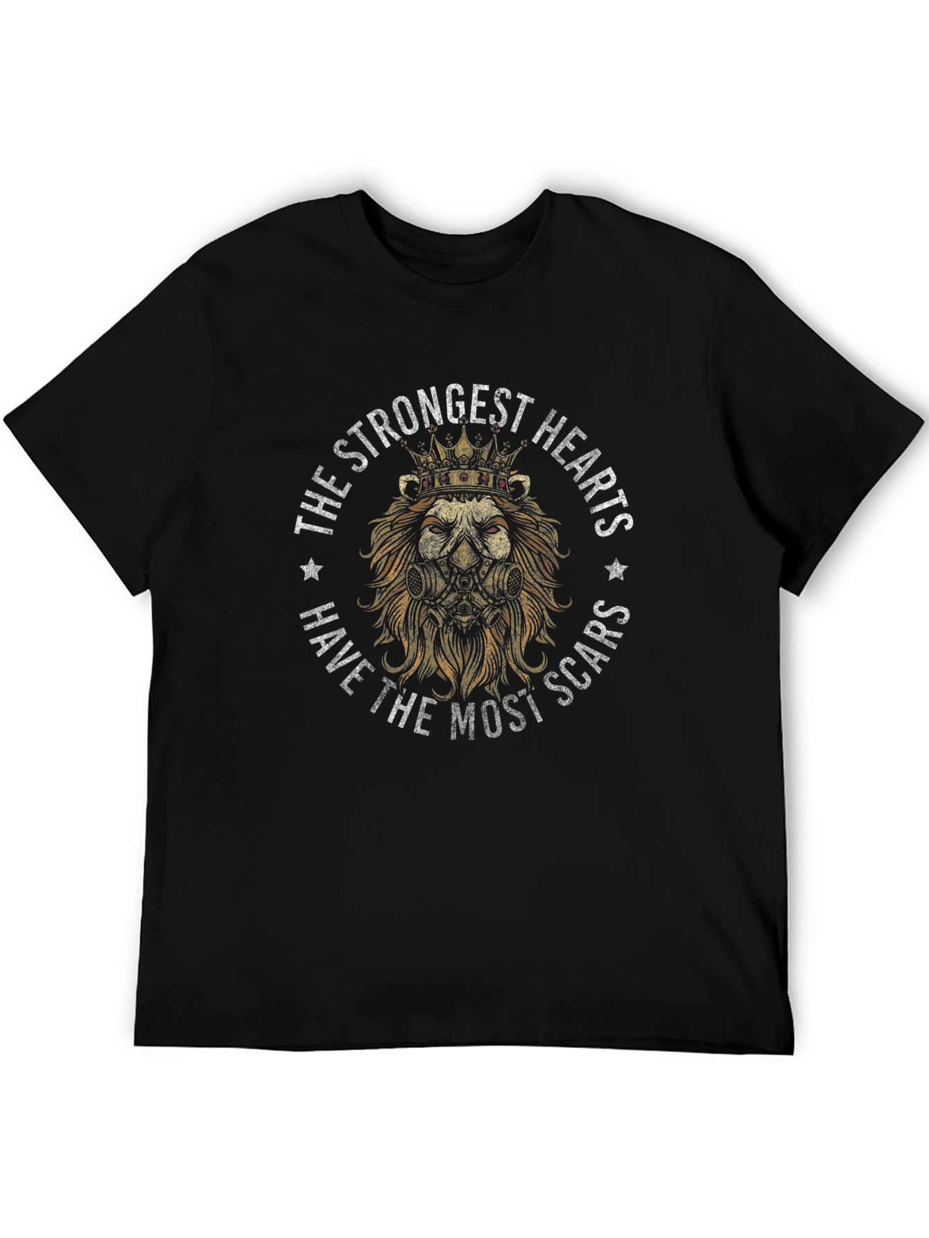 Strongest Hearts Graphic Tee - Black