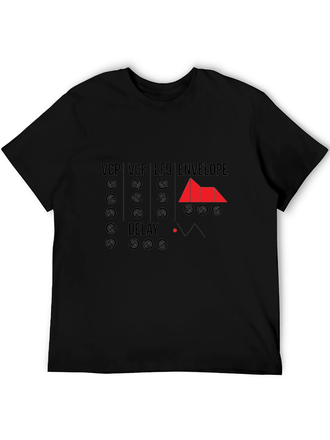 Synthesizer Graphic T-Shirt - Musician Apparel
