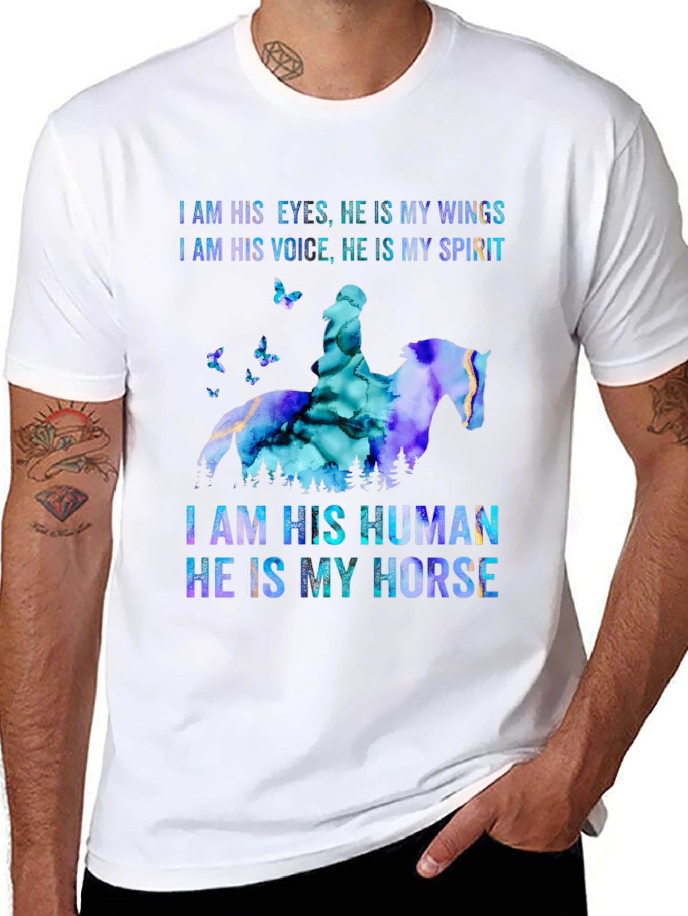 Horse Lover Graphic T-Shirt