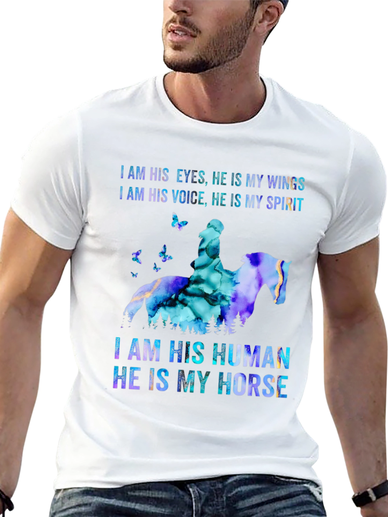 Horse Lover Graphic T-Shirt
