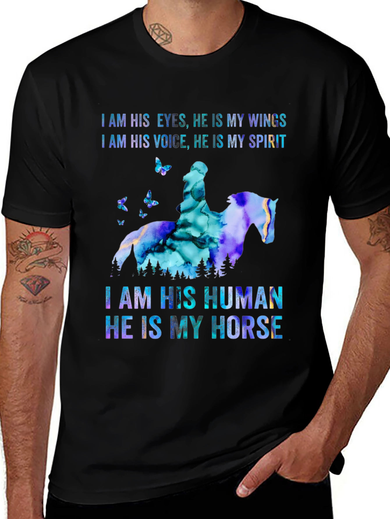Horse Lover Graphic T-Shirt