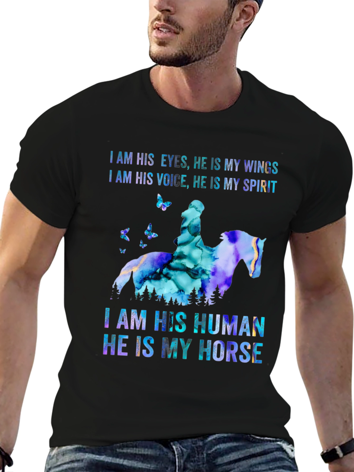Horse Lover Graphic T-Shirt