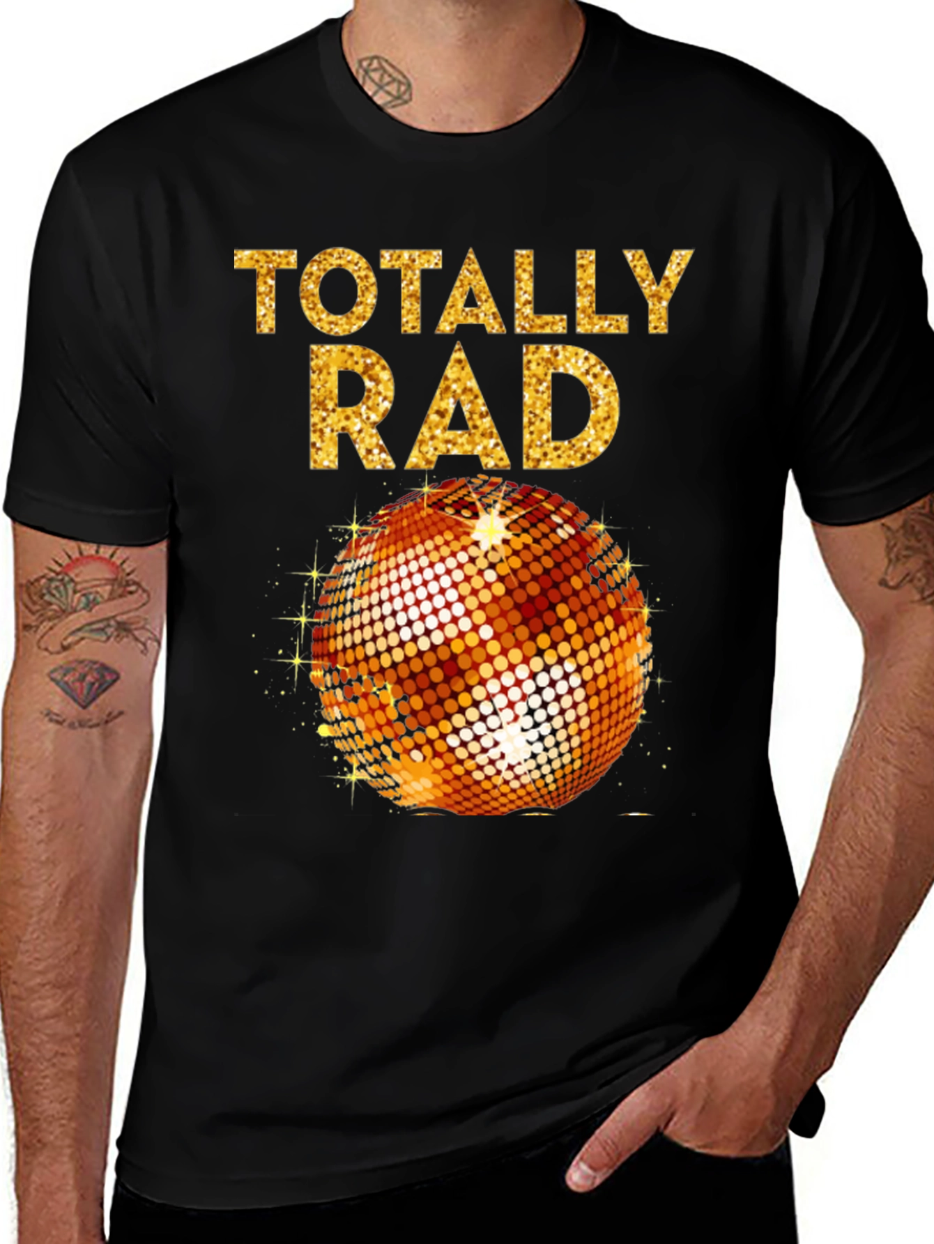 Totally Rad Disco Ball Tee