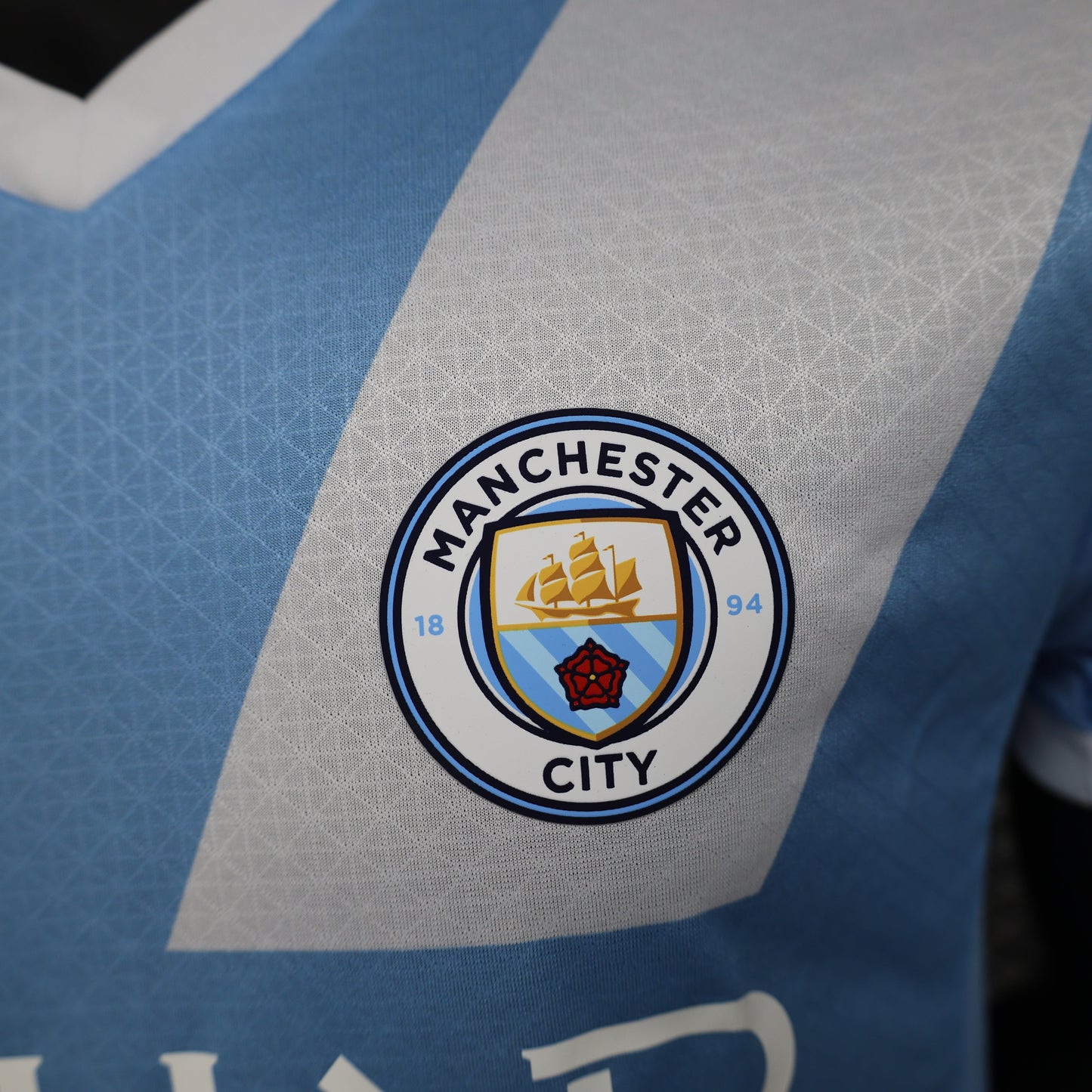 2025-26 Manchester City Blue Player Edition Jersey - Men